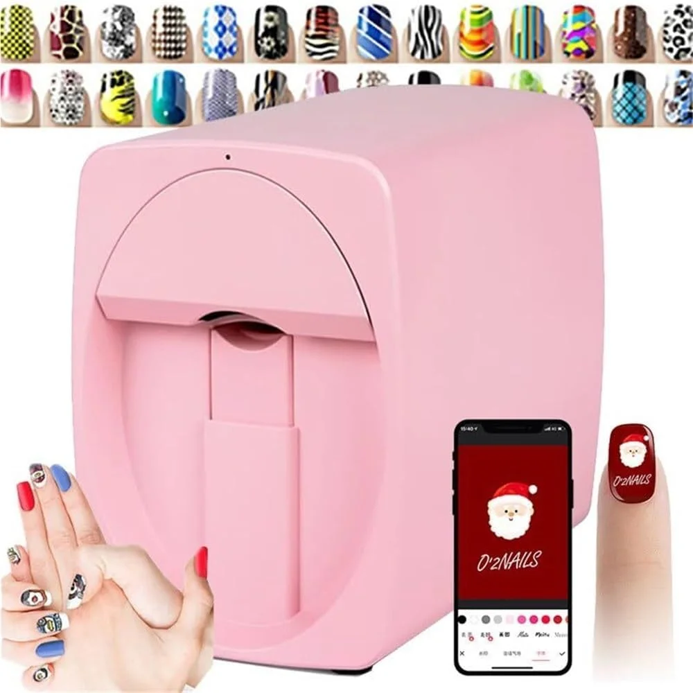 دستگاه چاپ ناخن هوشمند، تجهیزات دیجیتال موبایل ناخن، دستگاه خودکار طراحی ناخن، وضوح چاپ بالا، برای استودیو طراحی ناخن، د