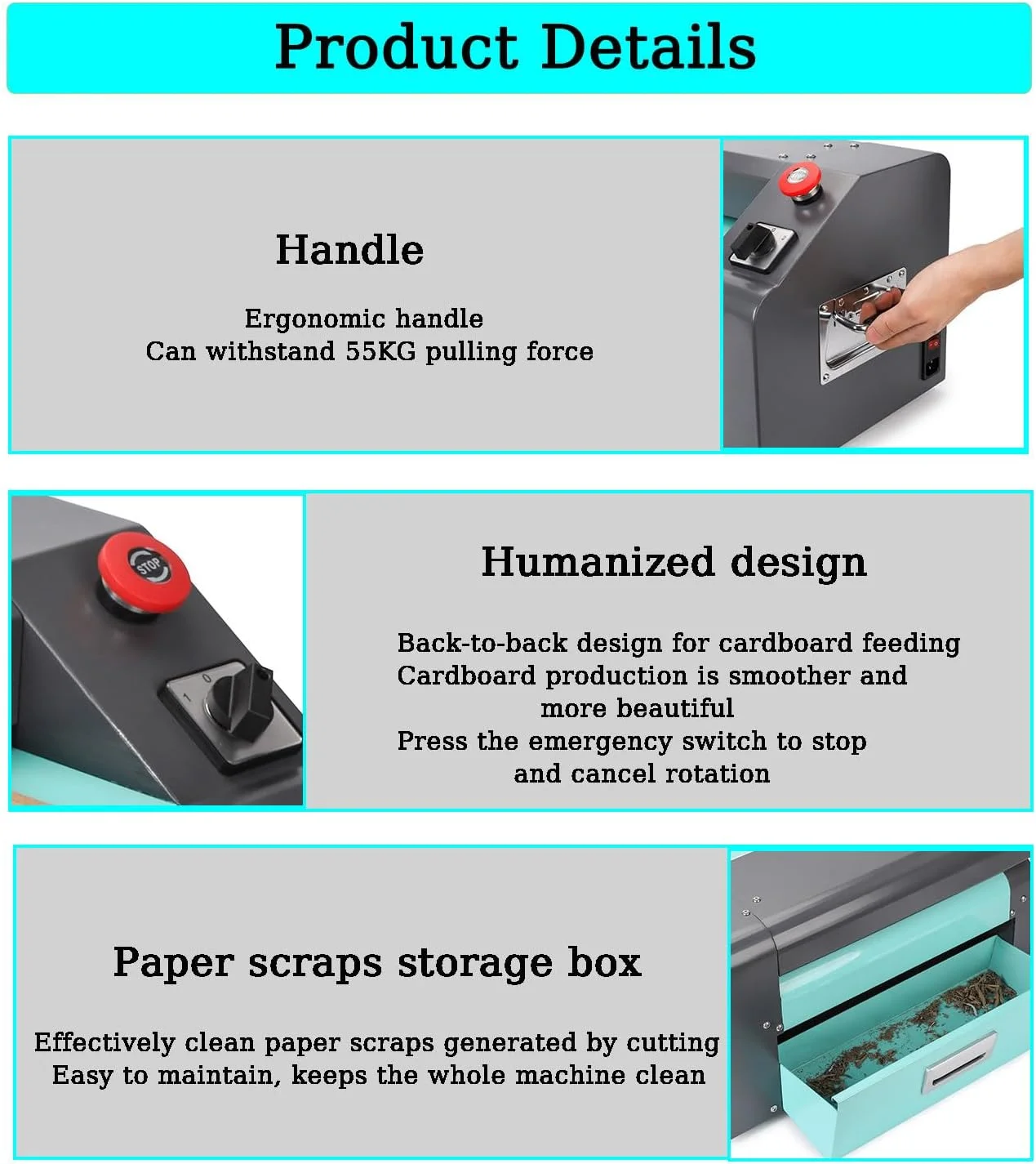 دستگاه خردکن مقوا، دستگاه برش و باز کننده کارتن، دستگاه خردکن توری مقوایی، حداکثر ضخامت برش 10 میلی متر، عرض برش 350 میلی متر، برای مواد بالشتک DIY