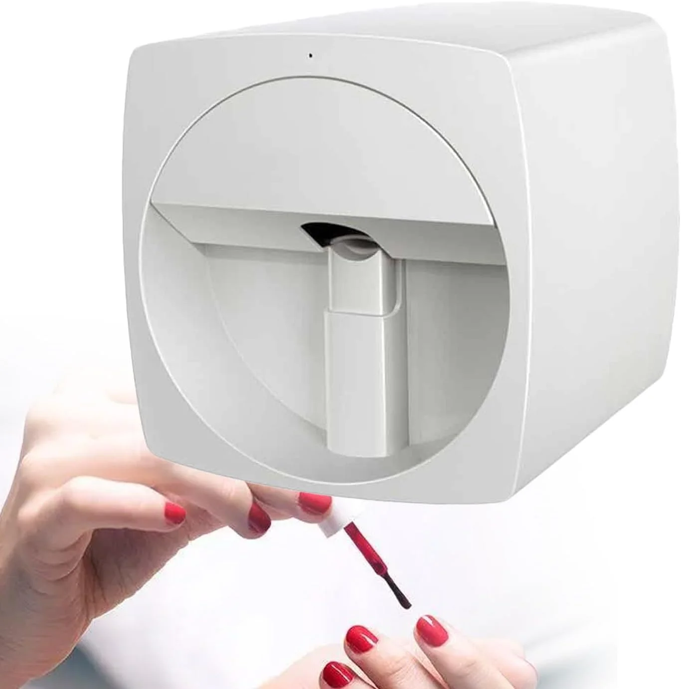 چاپگر هوشمند ناخن - قابل حمل، دستگاه چاپ طرح ناخن، چاپگر سه بعدی کوچک موبایلی ناخن، برای استفاده خانگی و سالن ناخن