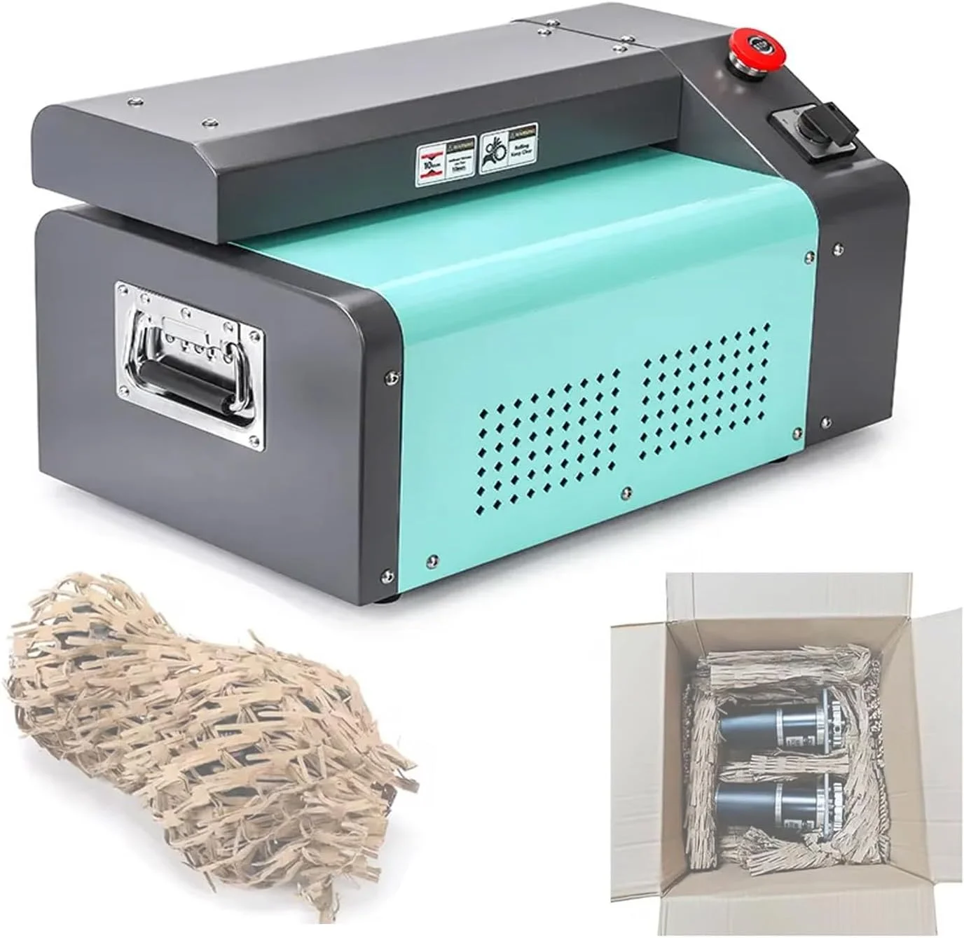 دستگاه برش مقوا کارتن، دستگاه ساخت کاغذ بسته بندی، عرض برش 350 میلی متر، 5 متر در دقیقه، 3-5 لایه مقوا، مناسب برای انبارها