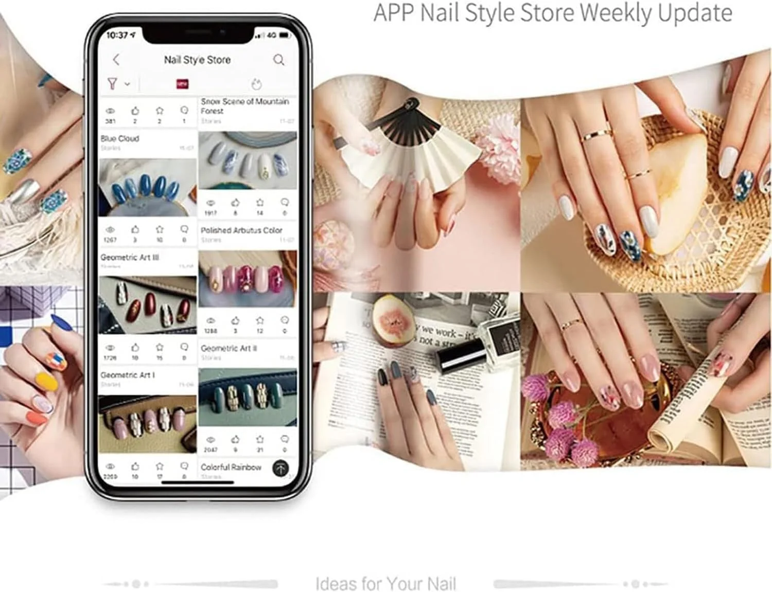دستگاه چاپ ناخن اتوماتیک هوشمند چند منظوره قابل حمل برای دوستداران هنر ناخن