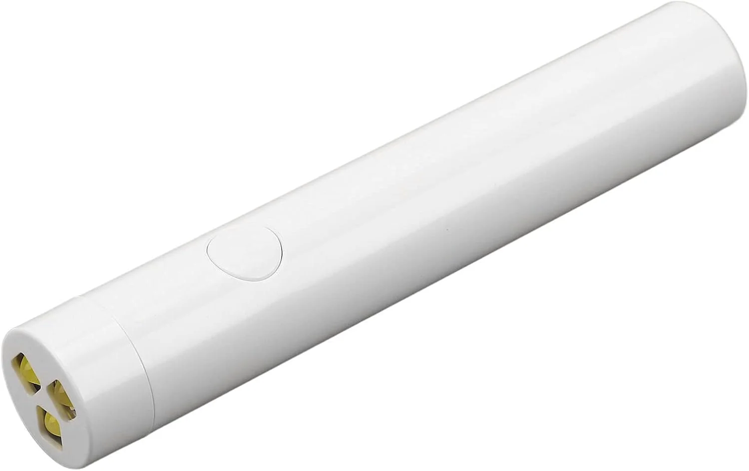 چراغ UV ژل ناخن، 3 وات، 3 ال ای دی، خشک کن ناخن، خشک شدن سریع 60 ثانیه ای، مینی چراغ UV دستی، 200 میلی آمپر ساعت، سفید