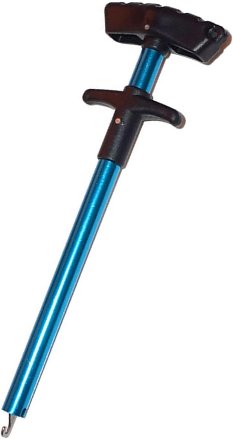 ابزار قلاب درآر ماهیگیری قابل حمل، لوله آلومینیومی، جداکننده طعمه ماهیگیری برای جدا کردن آسان و ایمن ابزار قلاب درآر ماهیگیری قابل حمل، لوله آلومینیومی، جداکننده طعمه ماهیگیری برای جدا کردن آسان و ایمن