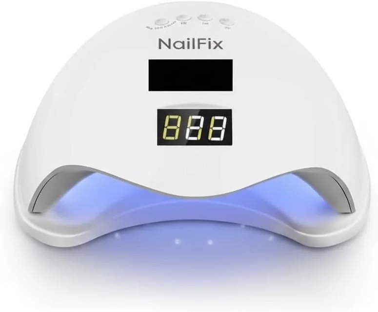 دستگاه خشک کن لاک ناخن ال ای دی یو وی 36 وات | دستگاه خشک کن حرفه ای لاک ژل با نور ال ای دی یو وی برای خشک کردن سریع لاک ژل | دستگاه قابل حمل خشک کن ناخن با تنظیمات تایمر برای مانیکور، پدیکور و طراحی ناخن (سفید) دستگاه خشک کن لاک ناخن ال ای دی یو وی 36 وات | دستگاه خشک کن حرفه ای لاک ژل با نور ال ای دی یو وی برای خشک کردن سریع لاک ژل | دستگاه قابل حمل خشک کن ناخن با تنظیمات تایمر برای مانیکور، پدیکور و طراحی ناخن (سفید)