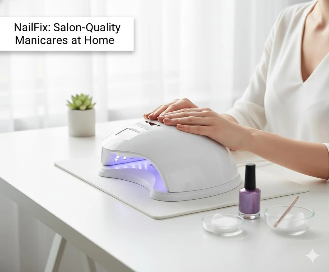 دستگاه خشک کن لاک ناخن ال ای دی یو وی 36 وات | دستگاه خشک کن حرفه ای لاک ژل با نور ال ای دی یو وی برای خشک کردن سریع لاک ژل | دستگاه قابل حمل خشک کن ناخن با تنظیمات تایمر برای مانیکور، پدیکور و طراحی ناخن (سفید)