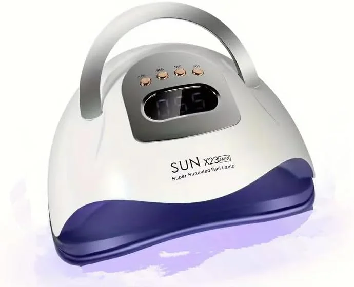 دستگاه خشک کن لاک ژل حرفه ای OSYA، مدل SUN X23 MAX UV LED مناسب برای سالن های مانیکور حرفه ای، لاک، خشک کردن، مانیکور، پدیکور، ابزار هنری، سفید دستگاه خشک کن لاک ژل حرفه ای OSYA، مدل SUN X23 MAX UV LED مناسب برای سالن های مانیکور حرفه ای، لاک، خشک کردن، مانیکور، پدیکور، ابزار هنری، سفید