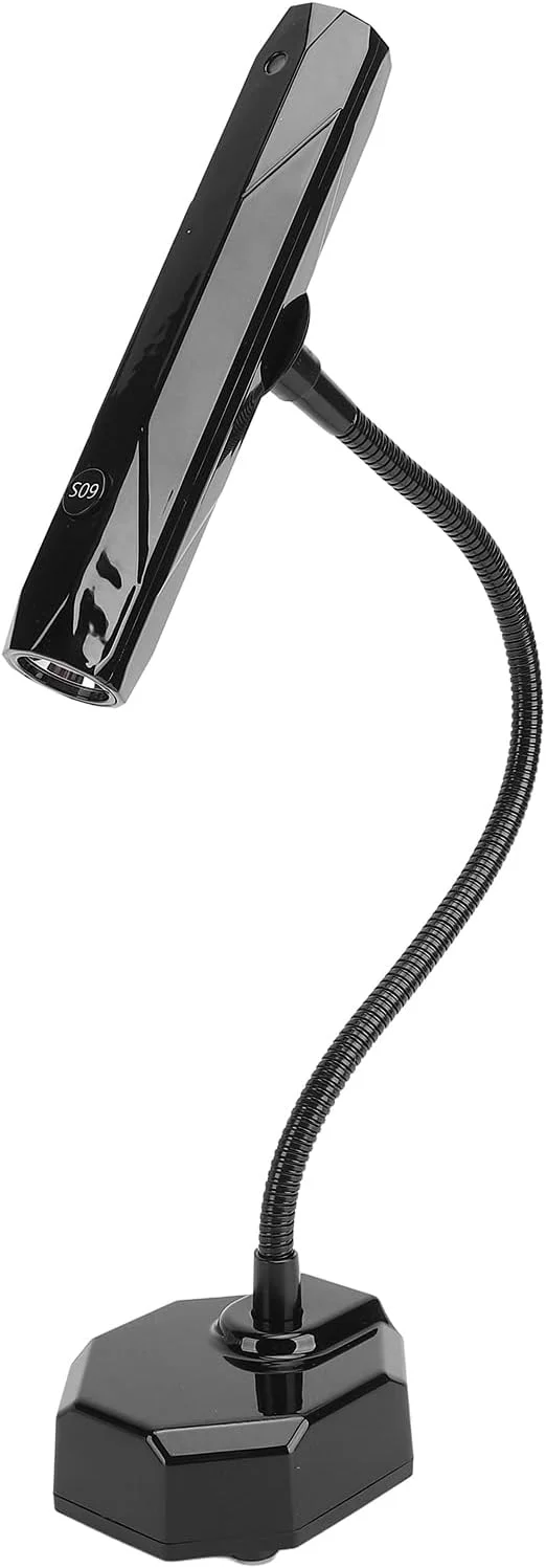 دستگاه خشک کن ناخن گردن غازی حرفه ای فاباتر با کنترل لمسی برای ناخن های ژلی، مهره های منبع نور 365 نانومتر + 405 نانومتر، ایده آل برای استفاده در سالن و منزل