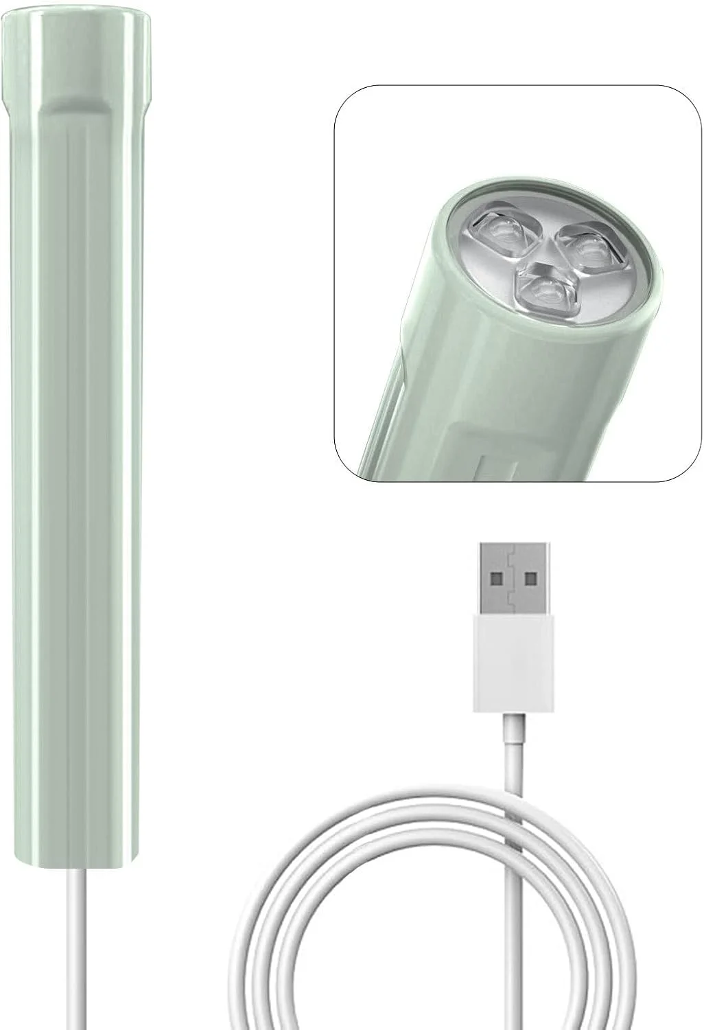 دستگاه خشک کن لاک ژل ناخن قابل حمل، سبک و دارای تایمر و نمایشگر میزان شارژ