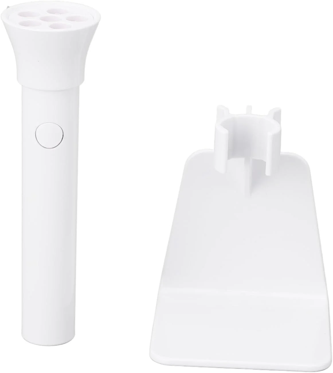 چراغ ناخن LED UV کوچک Cryfokt، لامپ UV دستی با قابلیت خشک کردن سریع ناخن، دارای 6 مهره نوری، حمل آسان، قابل حمل با پایه برای منزل (سفید) چراغ ناخن LED UV کوچک Cryfokt، لامپ UV دستی با قابلیت خشک کردن سریع ناخن، دارای 6 مهره نوری، حمل آسان، قابل حمل با پایه برای منزل (سفید)