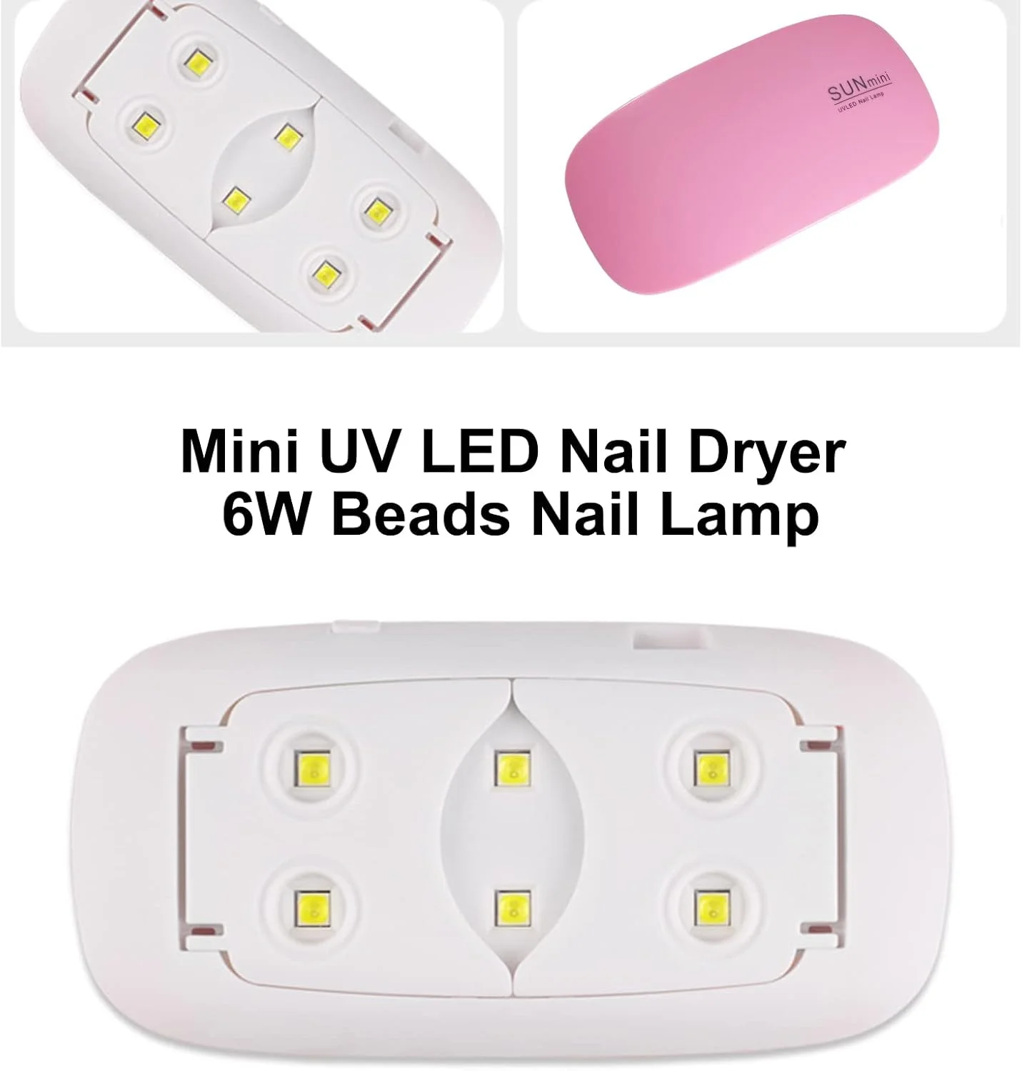 دستگاه خشک کن لاک ناخن LED UV کوچک پپیسکی 6 وات، چراغ لاک خشک کن قابل حمل، طرح موس، سایز جیبی مناسب مسافرت، دارای کابل USB، دارای 2 تنظیم زمان 45 و 60 ثانیه برای لاک ژل دستگاه خشک کن لاک ناخن LED UV کوچک پپیسکی 6 وات، چراغ لاک خشک کن قابل حمل، طرح موس، سایز جیبی مناسب مسافرت، دارای کابل USB، دارای 2 تنظیم زمان 45 و 60 ثانیه برای لاک ژل