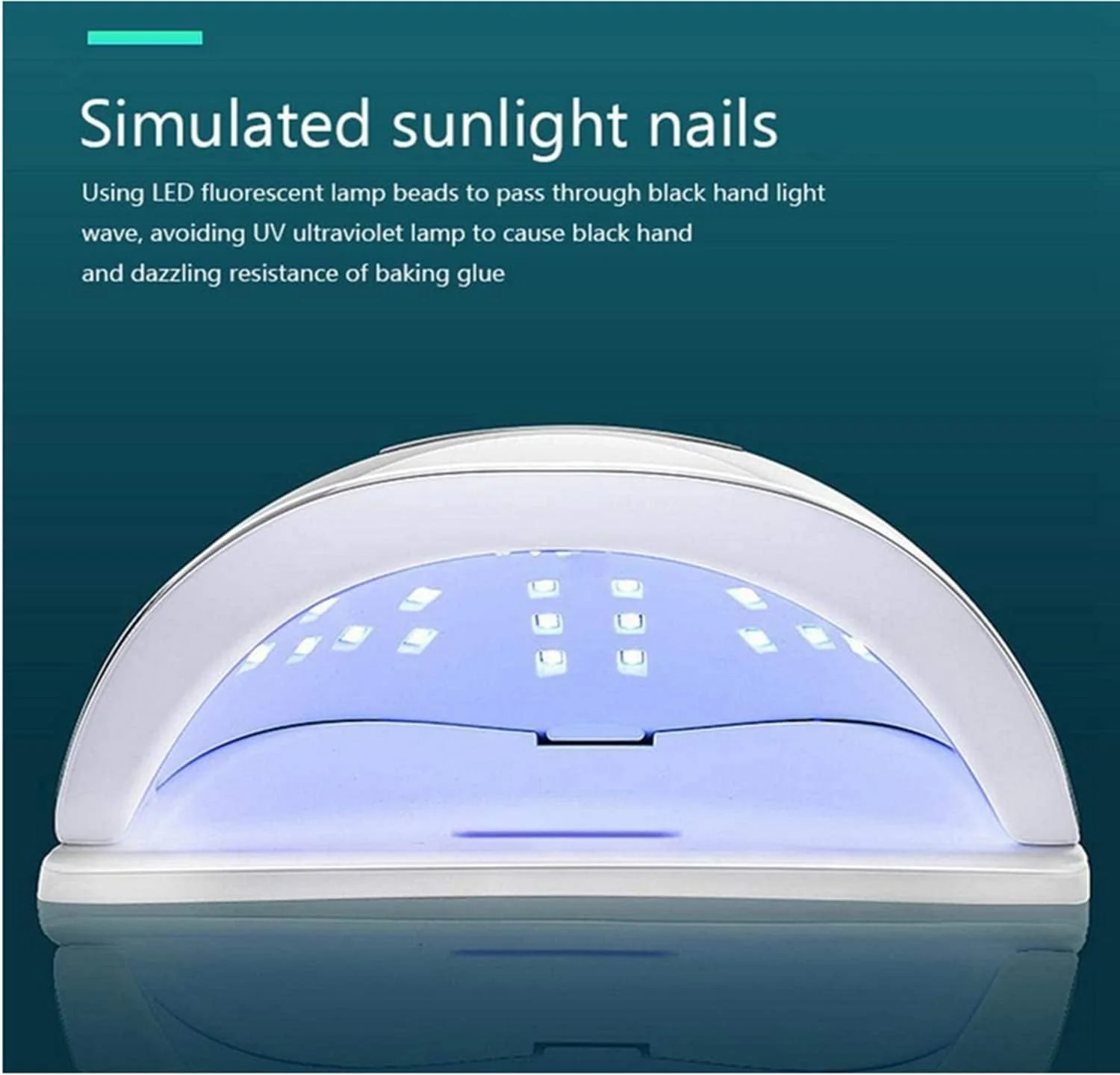 دستگاه خشک کن لاک ناخن SKEIDO، لامپ UV LED 120 وات، ابزار و لوازم جانبی حرفه ای طراحی ناخن با 3 تنظیم تایمر 30/60/90 ثانیه، سنسور برای خشک کردن لاک ژل ناخن و ناخن پا