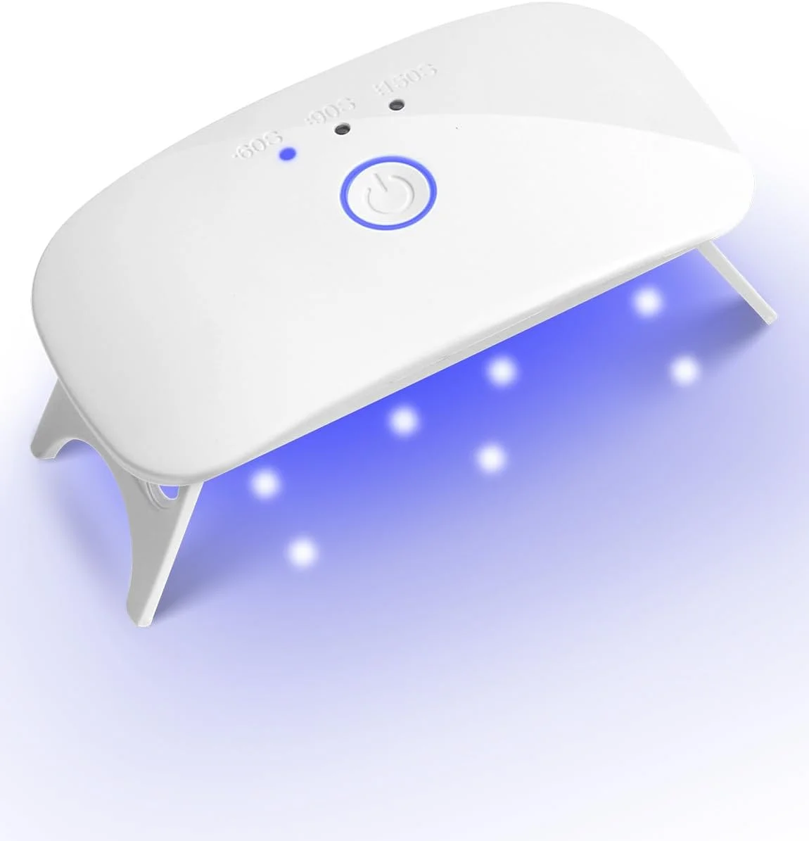 چراغ UV LED کوچک برای ناخن، خشک کن ناخن برای انواع لاک ژل با کابل USB