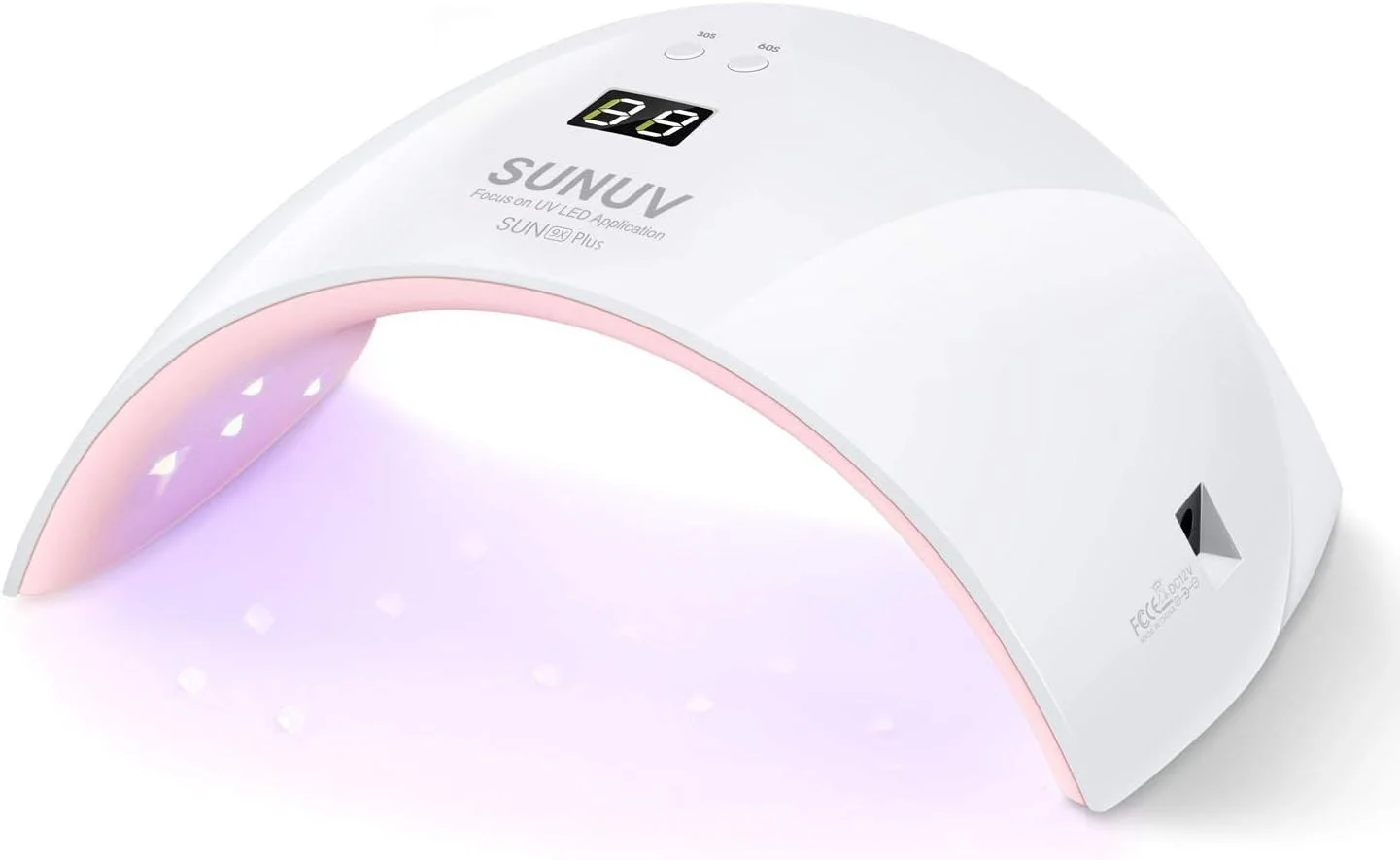 دستگاه خشک کن لاک ناخن SUNUV LED UV، تایمر 30/60 ثانیه، سنسور مادون قرمز، صفحه نمایش LCD، مناسب برای انواع ژل، برای مانیکور/پدیکور، طراحی ناخن، منزل، سالن، هدیه روز ولنتاین دستگاه خشک کن لاک ناخن SUNUV LED UV، تایمر 30/60 ثانیه، سنسور مادون قرمز، صفحه نمایش LCD، مناسب برای انواع ژل، برای مانیکور/پدیکور، طراحی ناخن، منزل، سالن، هدیه روز ولنتاین