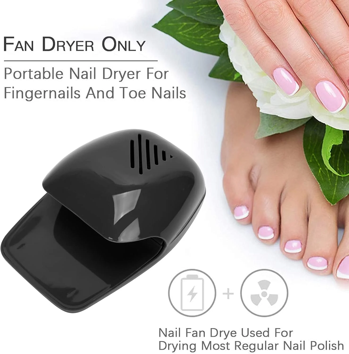 خشک کن ناخن کودکانه، فن کوچک قابل حمل با باتری برای لاک معمولی، ابزار مانیکور لاک معمولی، هدیه تولد، کریسمس، مهمانی برای دختران خشک کن ناخن کودکانه، فن کوچک قابل حمل با باتری برای لاک معمولی، ابزار مانیکور لاک معمولی، هدیه تولد، کریسمس، مهمانی برای دختران