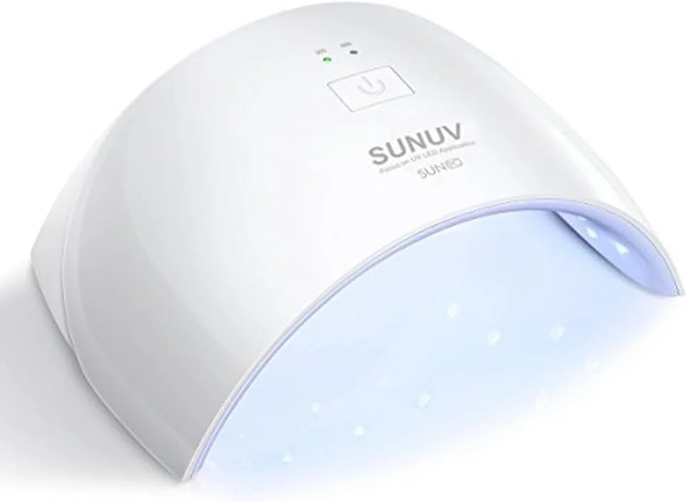 دستگاه خشک کن لاک ناخن LED مدل SKEIDO SUN9C 24W با طراحی منحنی مناسب برای خشک کردن انگشت شست