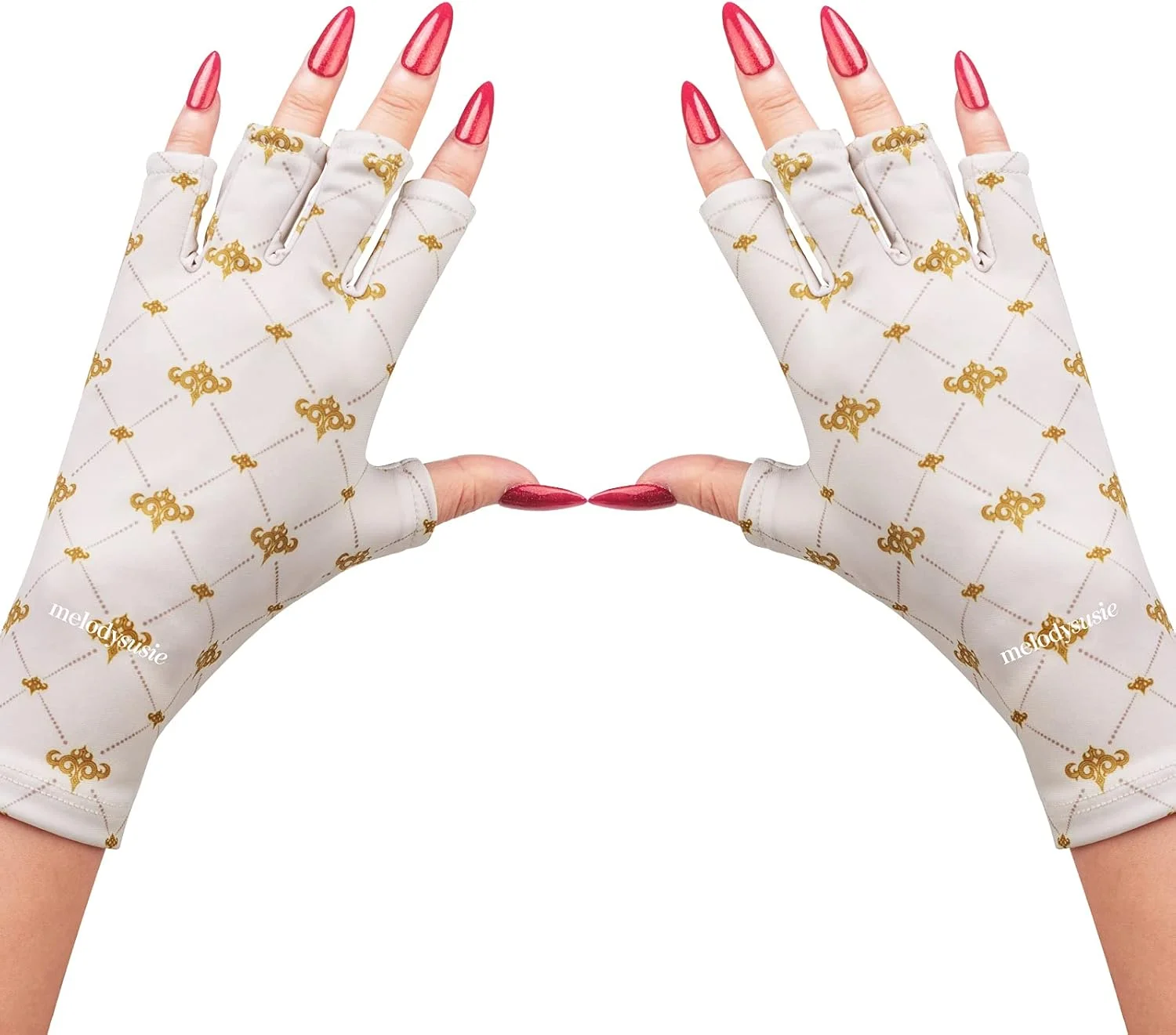 دستکش های محافظ UV MelodySusie برای ناخن - محافظت از پوست در برابر لامپ UV، طراحی مدرن و شیک برای مانیکور ژلی، محافظ انگشتان برای طراحی ناخن دستکش های محافظ UV MelodySusie برای ناخن - محافظت از پوست در برابر لامپ UV، طراحی مدرن و شیک برای مانیکور ژلی، محافظ انگشتان برای طراحی ناخن