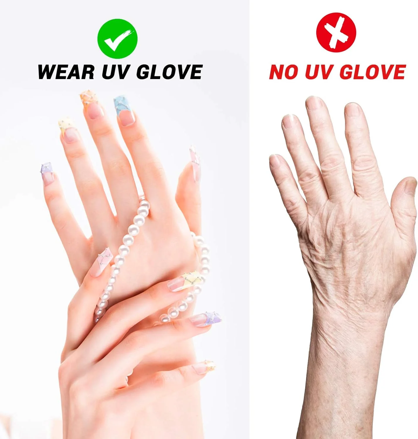 دستکش های محافظ UV MelodySusie برای ناخن - محافظت از پوست در برابر لامپ UV، طراحی مدرن و شیک برای مانیکور ژلی، محافظ انگشتان برای طراحی ناخن دستکش های محافظ UV MelodySusie برای ناخن - محافظت از پوست در برابر لامپ UV، طراحی مدرن و شیک برای مانیکور ژلی، محافظ انگشتان برای طراحی ناخن