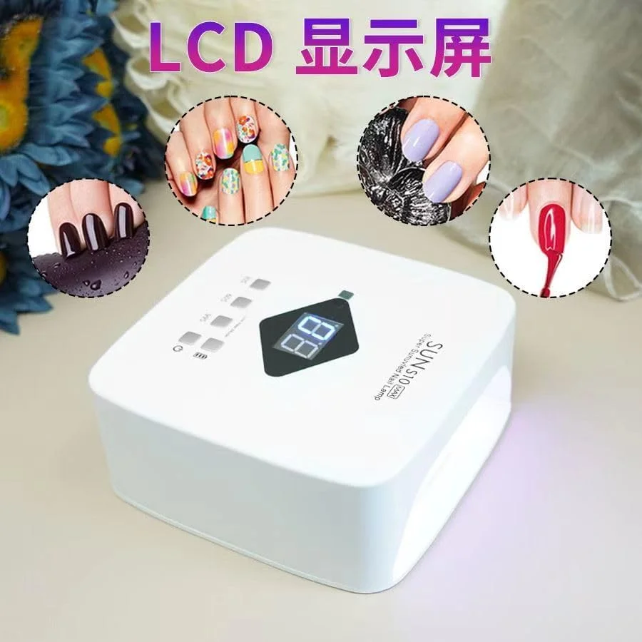 دستگاه خشک کن لاک ناخن UV LED اوسیا نیل گرلز، نور UV سریع برای لاک ژل ناخن، خشک کن حرفه ای با 2 تنظیم تایمر و سنسور خودکار، خشک کن ژل LED برای ناخن انگشت، ابزار طراحی ناخن، مدل شارژی