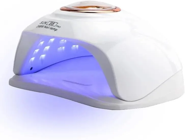 دستگاه خشک کن لاک ناخن UV/LED حرفه ای 2 در 1 گلوبال فشن - 268 وات، مناسب لاک ژل، اکریلیک و پلی ژل، خشک کردن سریع، سنسور هوشمند، تنظیمات تایمر انعطاف پذیر، بدون درد و ملایم - SUN S8 Pro | (سبز)