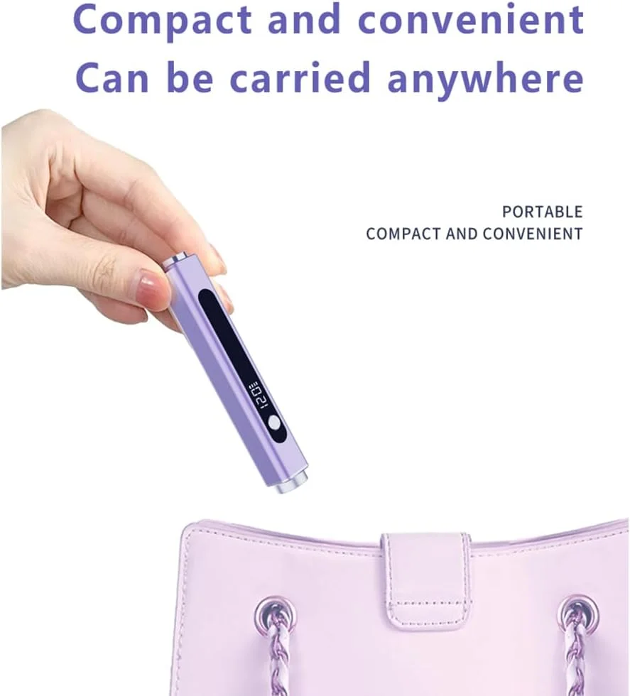 چراغ UV دستی ناخن با آهنربا و مهر برای ناخن های ژلی، چراغ کوچک چند منظوره قابل حمل و شارژی (سبز فلزی) چراغ UV دستی ناخن با آهنربا و مهر برای ناخن های ژلی، چراغ کوچک چند منظوره قابل حمل و شارژی (سبز فلزی)