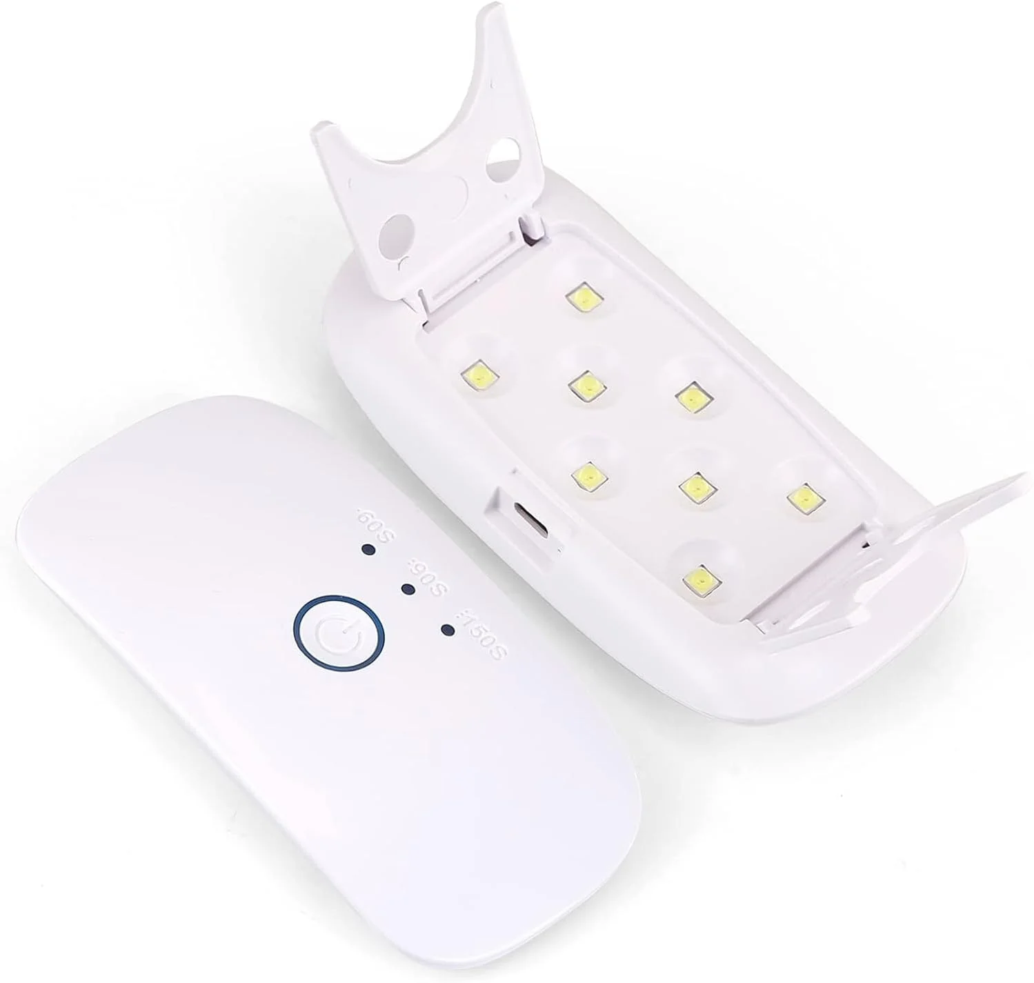 دستگاه خشک کن لاک ناخن قابل حمل 12 وات UV/LED، طرح موس، مناسب برای انواع لاک ژل، ژل بیلدر و چسب ناخن، مینی دستگاه خشک کن ناخن دستگاه خشک کن لاک ناخن قابل حمل 12 وات UV/LED، طرح موس، مناسب برای انواع لاک ژل، ژل بیلدر و چسب ناخن، مینی دستگاه خشک کن ناخن