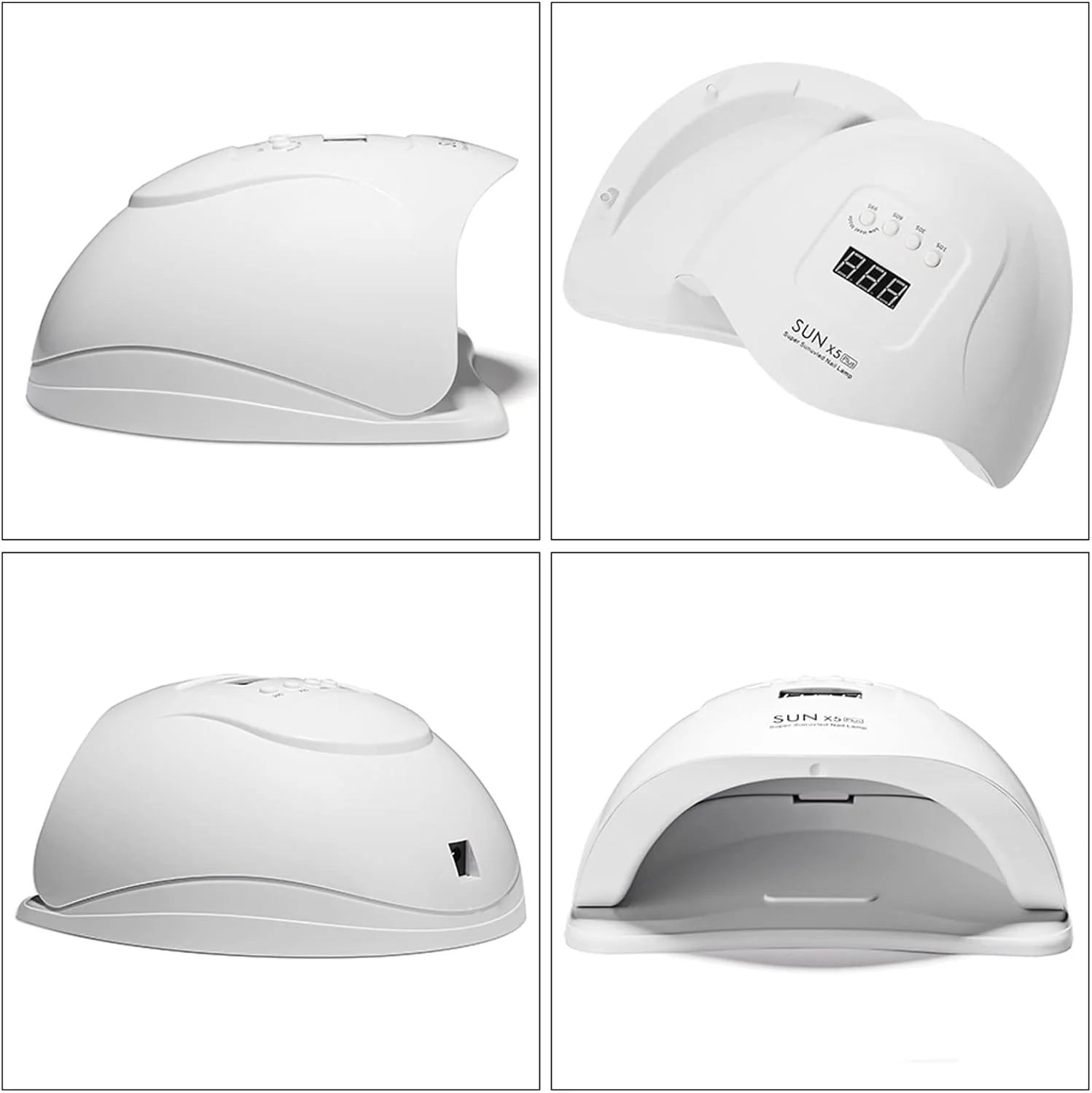 دستگاه خشک کن لاک ژل حرفه ای Sky Touch مدل Sun X5 Plus 54W UV LED مناسب برای استفاده حرفه ای در سالن های مانیکور، ناخن ها، لاک، خشک کردن، مانیکور، پدیکور، ابزار هنری ناخن، سفید
