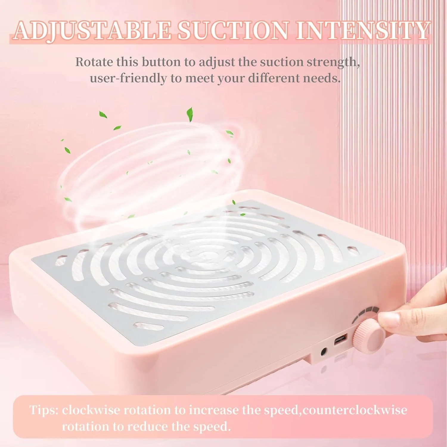 دستگاه جمع کننده برقی گرد و غبار ناخن، مکنده گرد و غبار ناخن سالنی، جمع کننده گرد و غبار ناخن ال ای دی، ابزار حذف گرد و غبار ناخن، جمع کننده گرد و غبار حکاکی ناخن، پاک کننده گرد و غبار سوهان ناخن، درمان ناخن بدون گرد و غبار