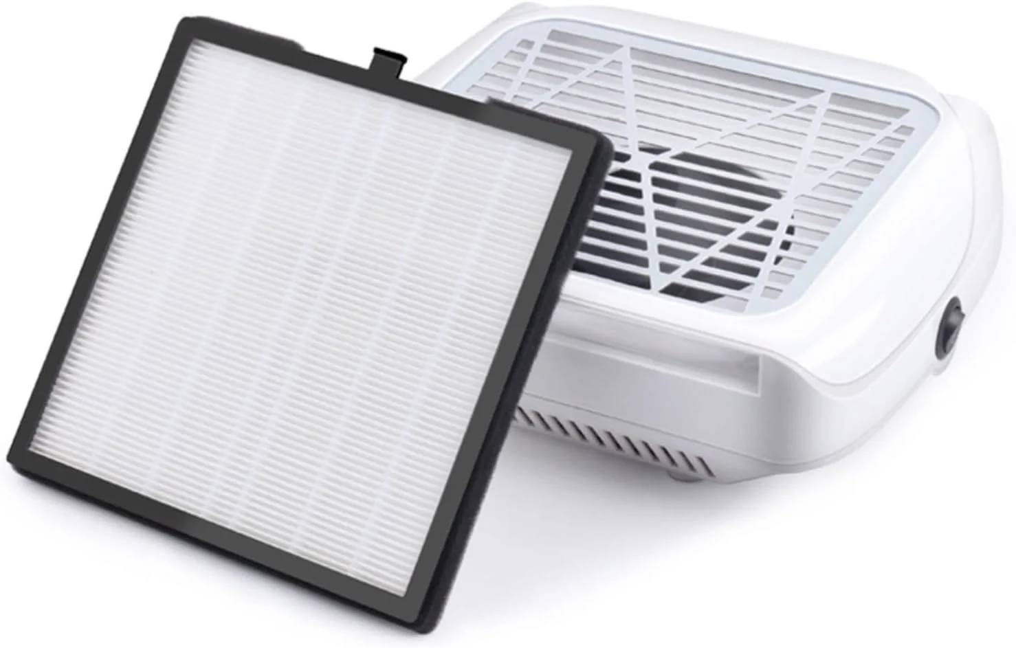 دستگاه جمع کننده گرد و غبار ناخن 80 وات، فن مکنده گرد و غبار ناخن حرفه ای با فیلتر، ابزار مانیکور سالن (آمریکا)