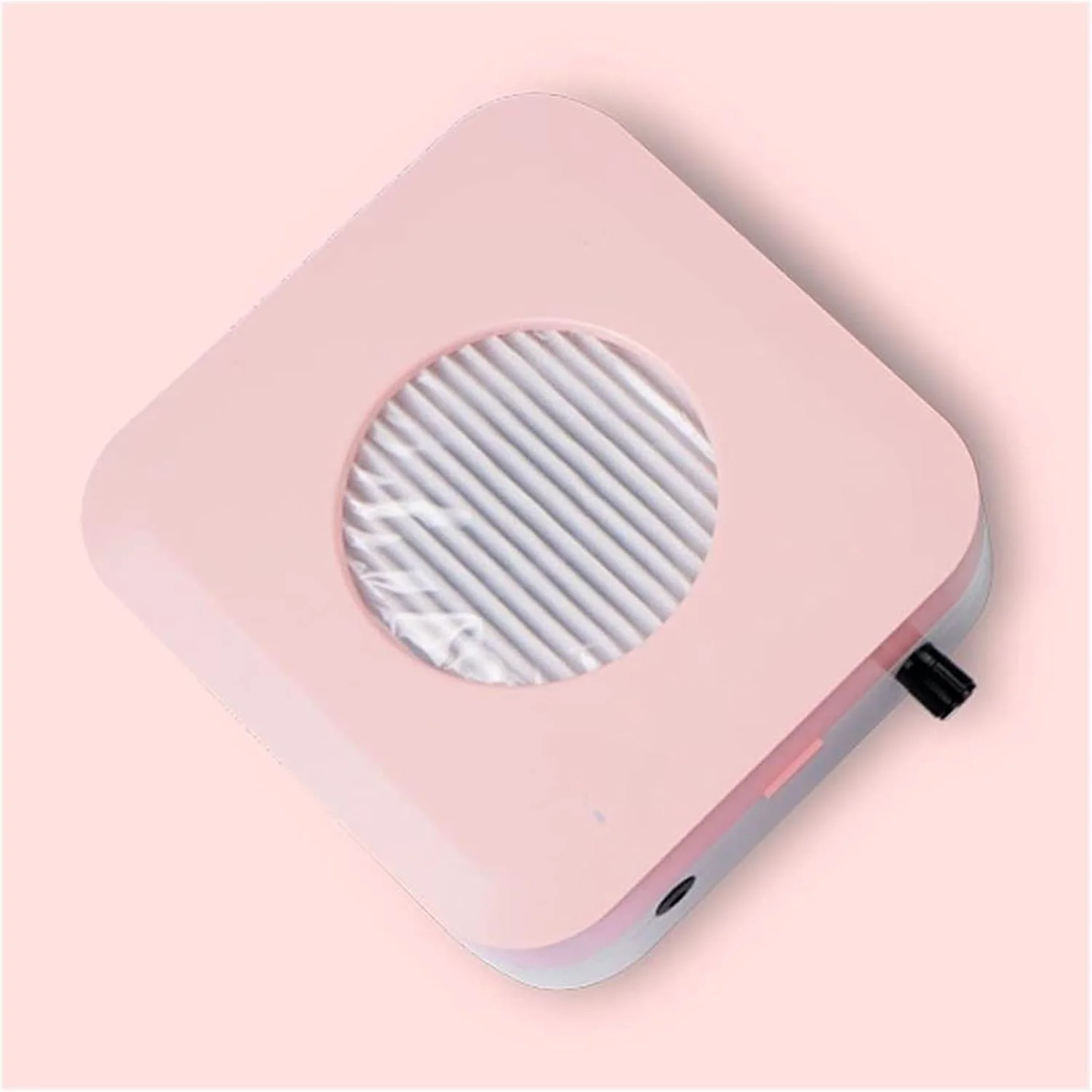 فن جمع کننده گرد و غبار ناخن، دستگاه مکنده گرد و غبار ناخن، فن مکنده گرد و غبار برای دستگاه مانیکور (صورتی)