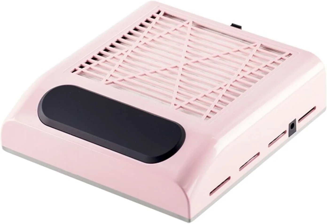 فن مکنده گرد و غبار ناخن برای دستگاه مانیکور، جاروبرقی قدرتمند با فیلتر قابل تعویض (صورتی)