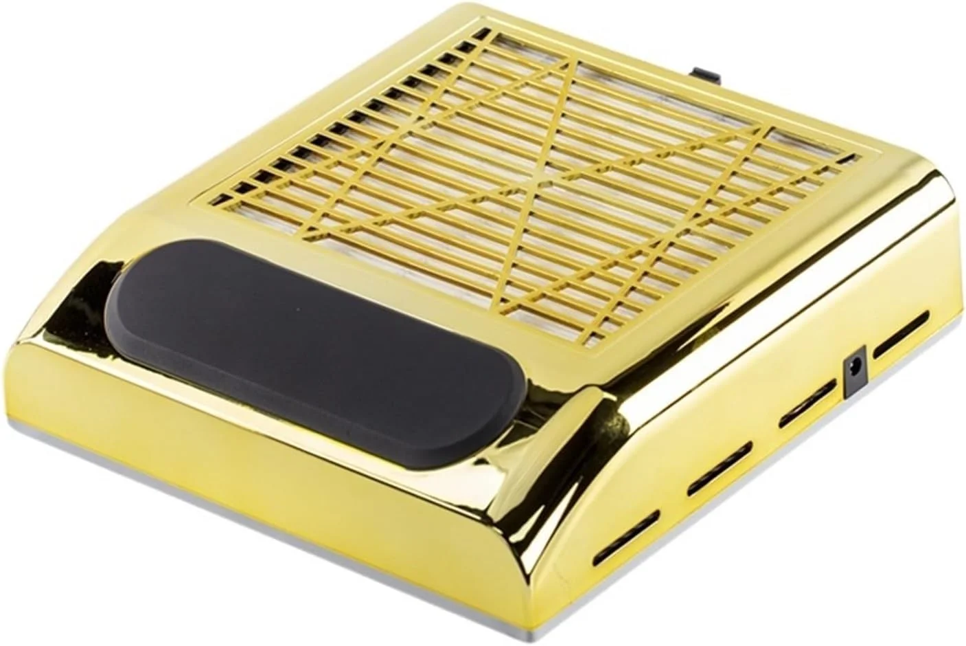 دستگاه جمع کننده گرد و غبار ناخن، ابزار مانیکور، جاروبرقی قدرتمند با فن مکنده فیلتر قابل جابجایی (طلایی)