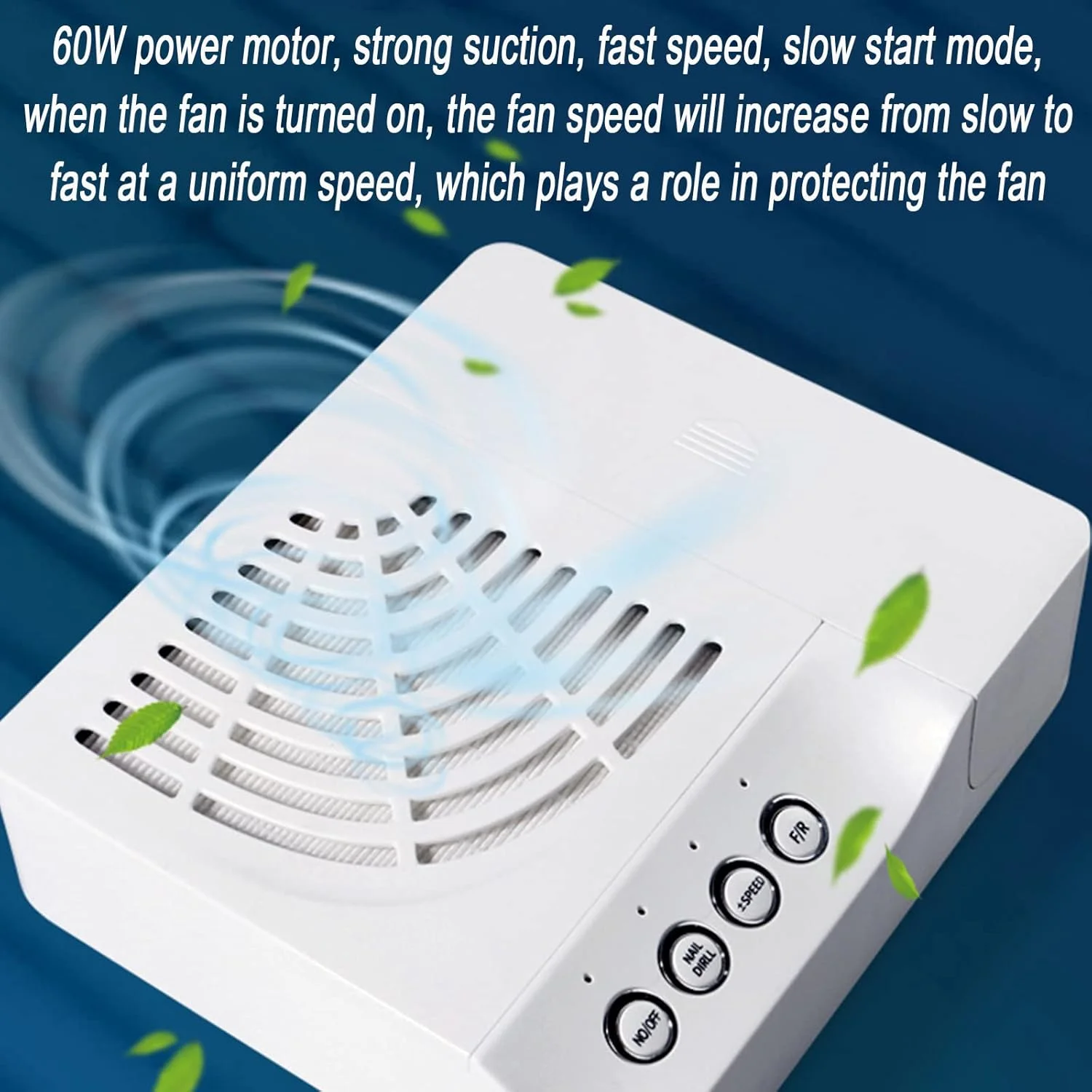 دستگاه جمع کننده گرد و غبار ناخن، تمیز کننده گرد و غبار مکنده حرفه ای، با 2 فیلتر قابل استفاده مجدد، فن مکنده ناخن قدرتمند 60 وات، ابزار مانیکور جمع کننده گرد و غبار برقی، برای ناخن های اکریلیک دستگاه جمع کننده گرد و غبار ناخن، تمیز کننده گرد و غبار مکنده حرفه ای، با 2 فیلتر قابل استفاده مجدد، فن مکنده ناخن قدرتمند 60 وات، ابزار مانیکور جمع کننده گرد و غبار برقی، برای ناخن های اکریلیک