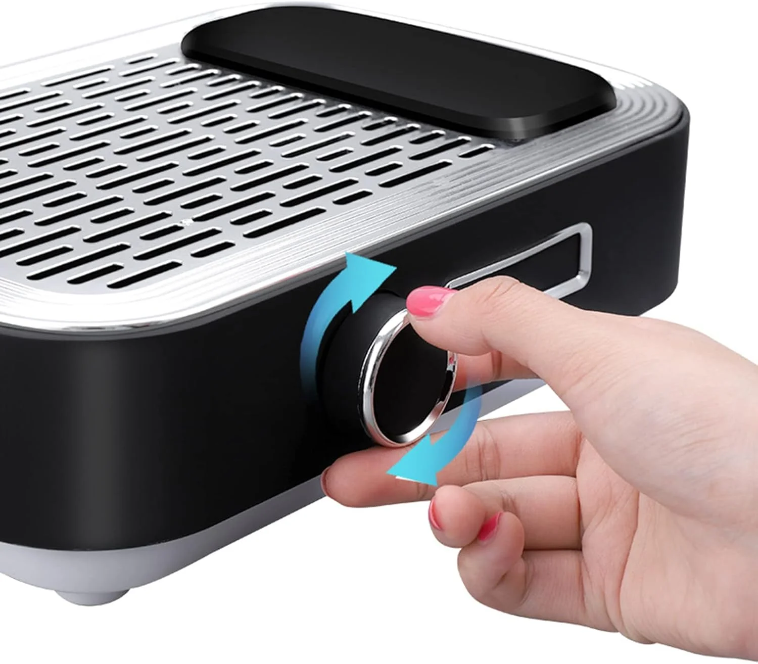 دستگاه جمع کننده گرد و غبار ناخن شارژی 80 واتی، مکنده ناخن، فن مکنده قدرتمند جاروبرقی ناخن، تجهیزات تمیز کننده سالن ناخن کاربردی، مشکی دستگاه جمع کننده گرد و غبار ناخن شارژی 80 واتی، مکنده ناخن، فن مکنده قدرتمند جاروبرقی ناخن، تجهیزات تمیز کننده سالن ناخن کاربردی، مشکی