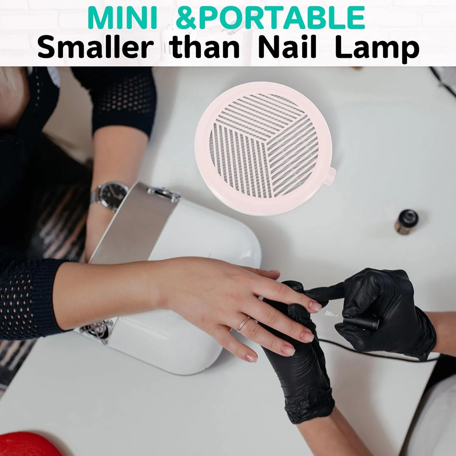 جمع کننده کوچک گرد و غبار ناخن AONOLOVO، فن جاروبرقی برقی قدرتمند و بی صدا با مکش قابل تنظیم برای مانیکور ناخن، ژل ناخن اکریلیک، کم صدا، صورتی جمع کننده کوچک گرد و غبار ناخن AONOLOVO، فن جاروبرقی برقی قدرتمند و بی صدا با مکش قابل تنظیم برای مانیکور ناخن، ژل ناخن اکریلیک، کم صدا، صورتی