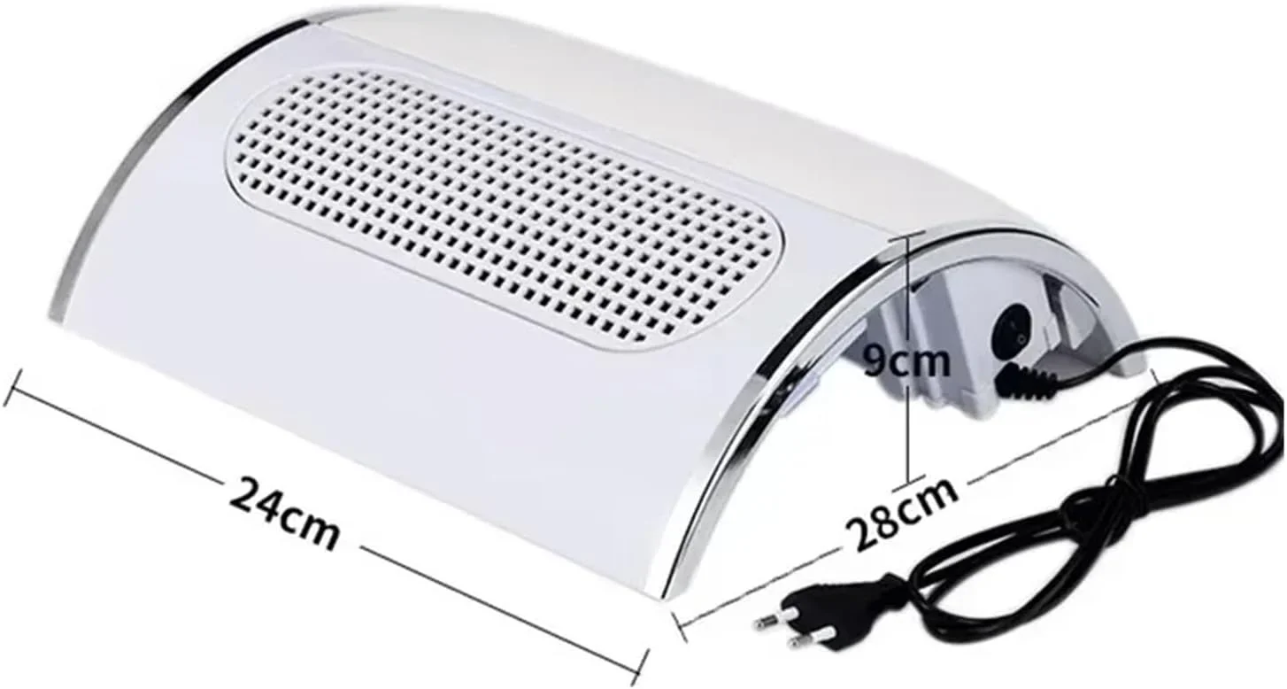 دستگاه جمع کننده گرد و غبار ناخن با 3 فن و 2 کیسه