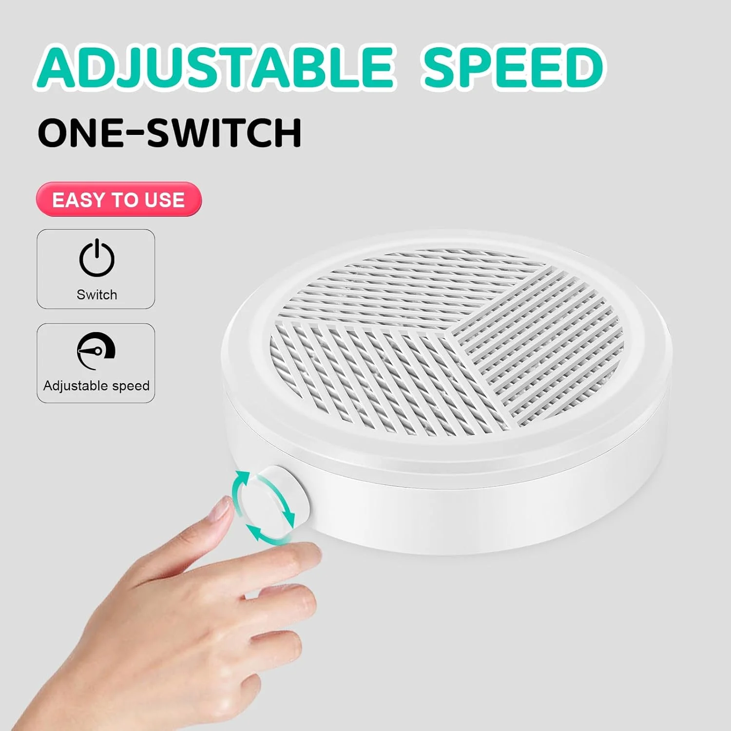 جمع کننده کوچک گرد و غبار ناخن AONOLOVO، فن جاروبرقی برقی قدرتمند و بی صدا با مکش قابل تنظیم برای مانیکورهای ناخن، از بین بردن ژل و پودر اکریلیک ناخن، کم صدا، سفید جمع کننده کوچک گرد و غبار ناخن AONOLOVO، فن جاروبرقی برقی قدرتمند و بی صدا با مکش قابل تنظیم برای مانیکورهای ناخن، از بین بردن ژل و پودر اکریلیک ناخن، کم صدا، سفید