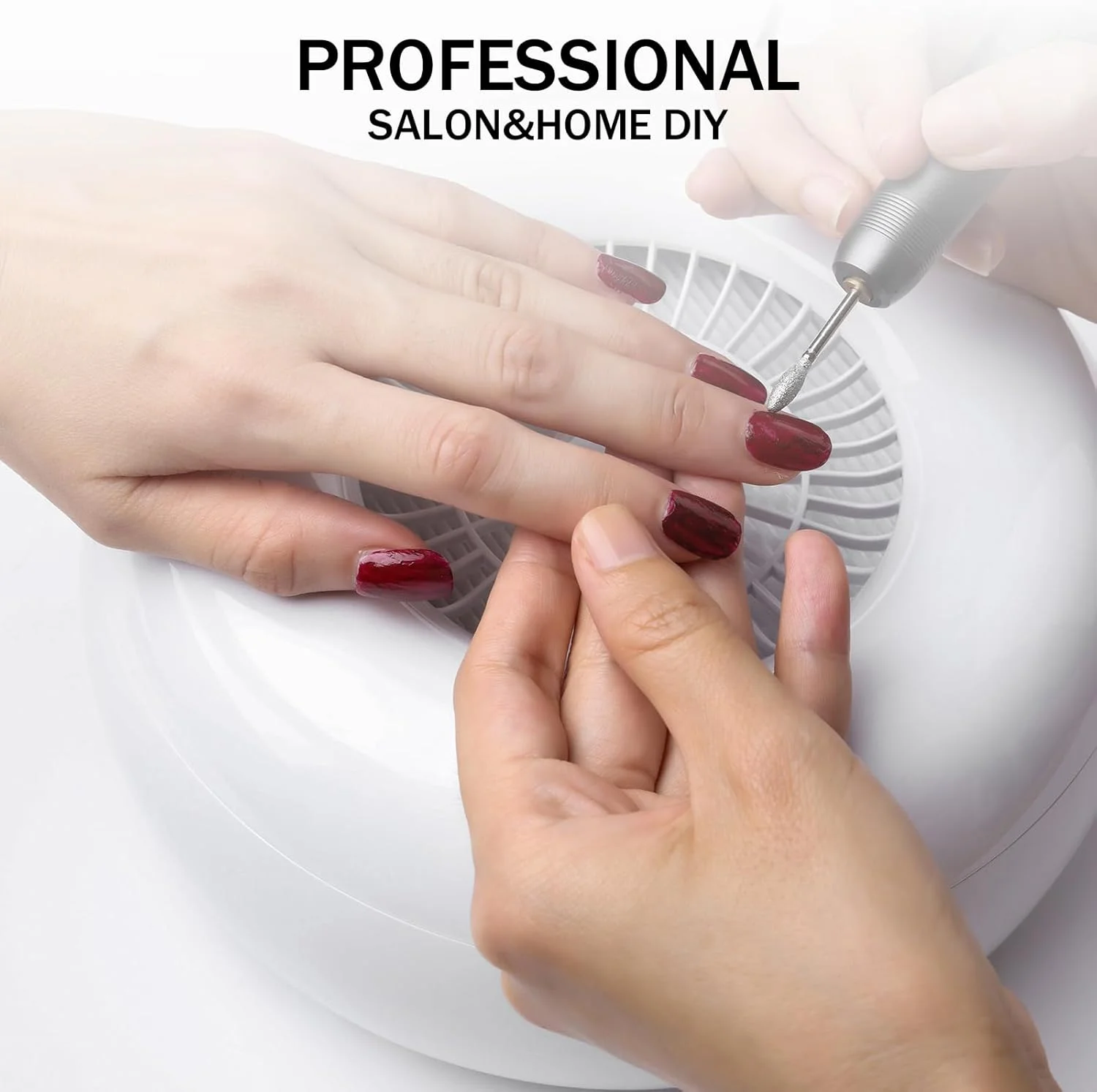 دستگاه جمع کننده گرد و غبار ناخن با 2 فیلتر قابل استفاده مجدد، مکش قوی، فن تمیز کننده گرد و غبار ناخن، استخراج کننده برقی حرفه ای با پوشش مغناطیسی و صدای کم برای ژل اکریلیک دستگاه جمع کننده گرد و غبار ناخن با 2 فیلتر قابل استفاده مجدد، مکش قوی، فن تمیز کننده گرد و غبار ناخن، استخراج کننده برقی حرفه ای با پوشش مغناطیسی و صدای کم برای ژل اکریلیک