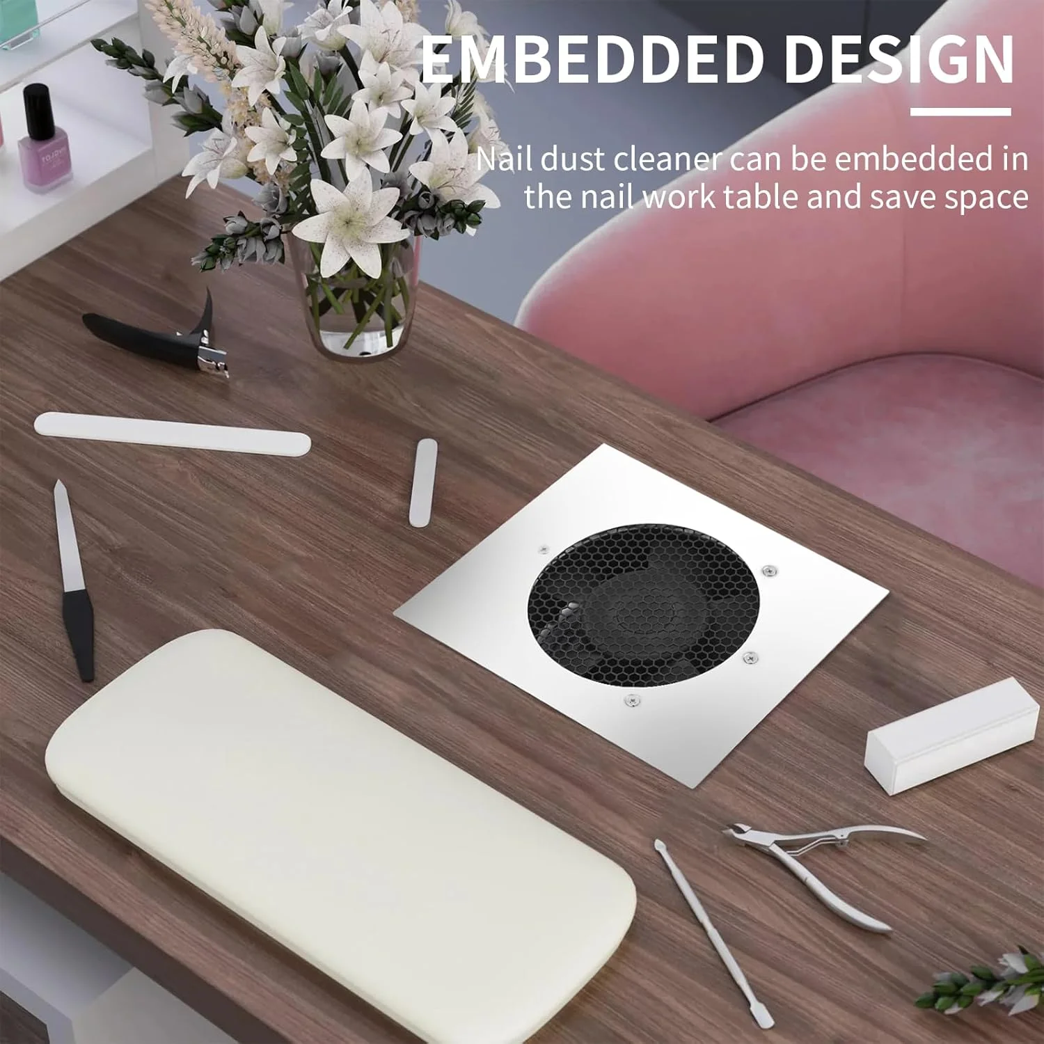 دستگاه جمع کننده گرد و غبار ناخن 80 واتی قدرتمند، جاروبرقی ناخن رومیزی توکار، دستگاه مکنده گرد و غبار حرفه ای توکار رومیزی، فن بی صدای ناخن، ابزار ناخن آکریلیک دستگاه جمع کننده گرد و غبار ناخن 80 واتی قدرتمند، جاروبرقی ناخن رومیزی توکار، دستگاه مکنده گرد و غبار حرفه ای توکار رومیزی، فن بی صدای ناخن، ابزار ناخن آکریلیک