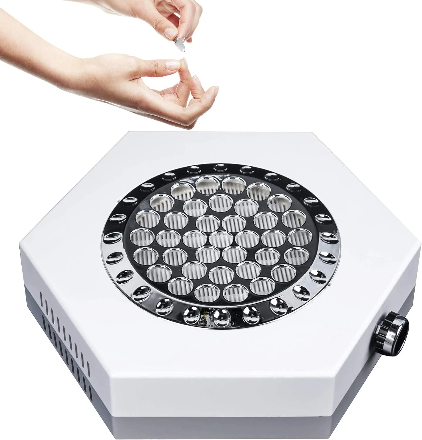 دستگاه مکنده گرد و غبار ناخن NALACAL برای ناخن های اکریلیک، 80 وات، مناسب سالن های آرایشی و استفاده خانگی، مکنده قوی گرد و غبار ناخن برای دریل ناخن، سوهان و بافر دستگاه مکنده گرد و غبار ناخن NALACAL برای ناخن های اکریلیک، 80 وات، مناسب سالن های آرایشی و استفاده خانگی، مکنده قوی گرد و غبار ناخن برای دریل ناخن، سوهان و بافر