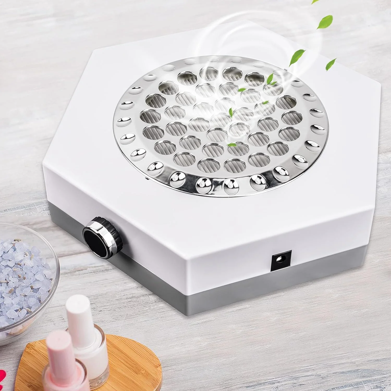 دستگاه مکنده گرد و غبار ناخن NALACAL برای ناخن های اکریلیک، 80 وات، مناسب سالن های آرایشی و استفاده خانگی، مکنده قوی گرد و غبار ناخن برای دریل ناخن، سوهان و بافر دستگاه مکنده گرد و غبار ناخن NALACAL برای ناخن های اکریلیک، 80 وات، مناسب سالن های آرایشی و استفاده خانگی، مکنده قوی گرد و غبار ناخن برای دریل ناخن، سوهان و بافر