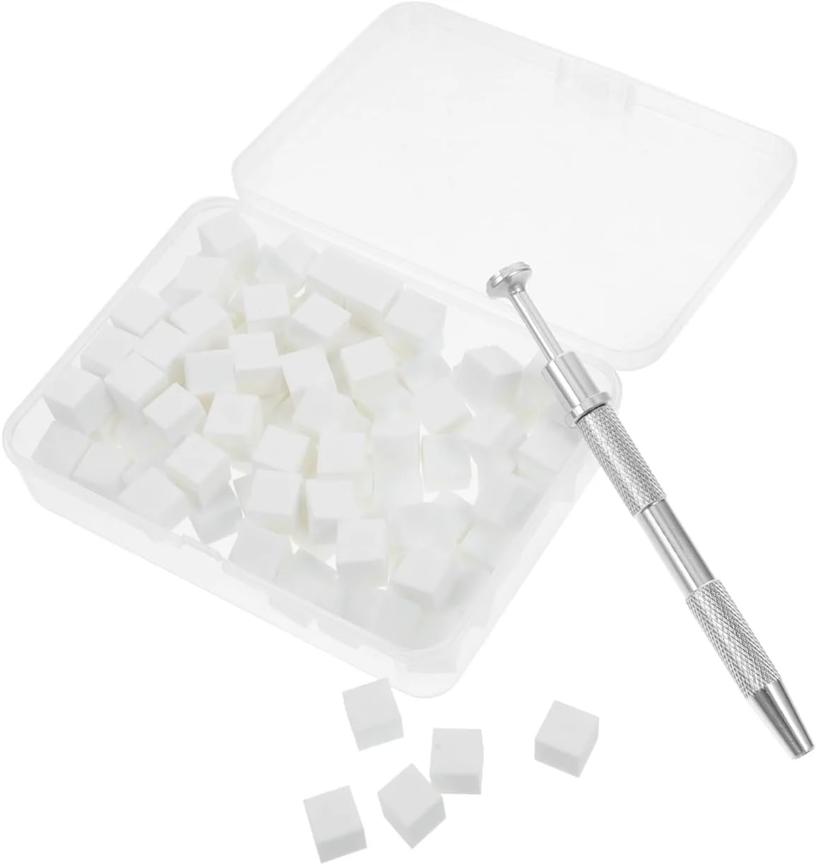 ست ابزار طراحی ناخن Healvian، شامل 1 ست اسفنجی حرفه ای و ابزار گیره اسفنجی کوچک برای طراحی DIY