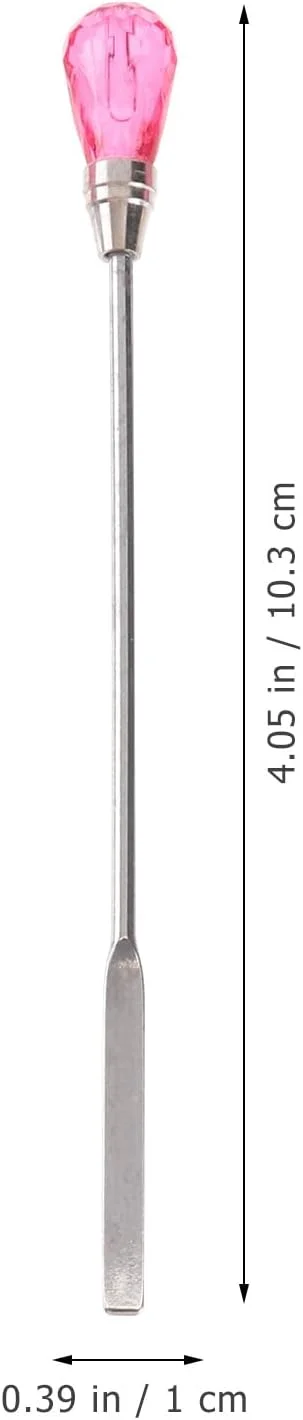 minkissy ست ابزار چند منظوره ترکیب مانیکور، 2 ست میله همزن طراحی ناخن مناسب استفاده خانگی سالن، ایده آل برای طراحی ناخن، رنگ تصادفی minkissy ست ابزار چند منظوره ترکیب مانیکور، 2 ست میله همزن طراحی ناخن مناسب استفاده خانگی سالن، ایده آل برای طراحی ناخن، رنگ تصادفی