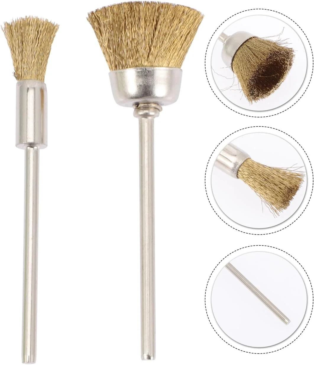 وییمون برس تمیز کننده برقی ناخن 4 عددی، برس سر دریلی ناخن، ابزار تمیز کننده، برس سیمی قابل استفاده مجدد برای ست دریل وییمون برس تمیز کننده برقی ناخن 4 عددی، برس سر دریلی ناخن، ابزار تمیز کننده، برس سیمی قابل استفاده مجدد برای ست دریل