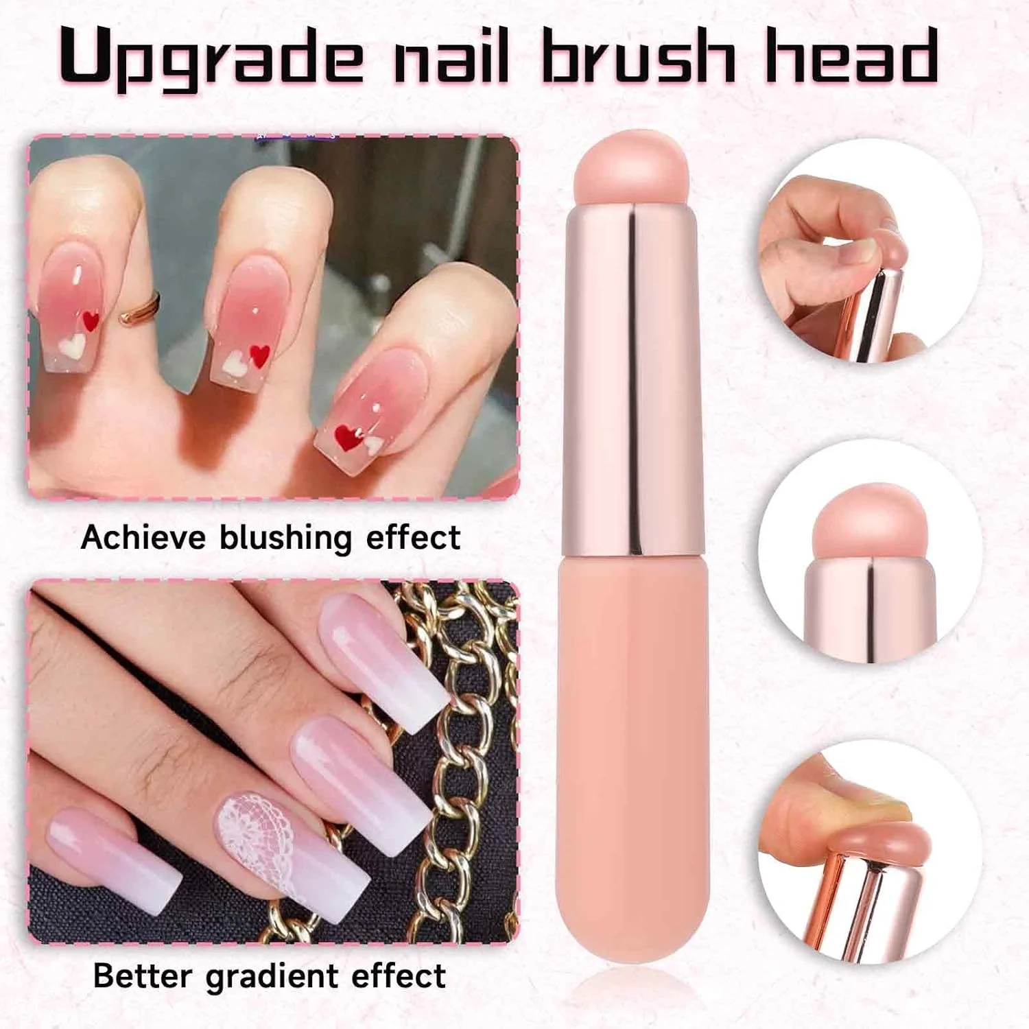 ست قلم موی آمبره ناخن Abeillo، ست برس ناخن برای ناخن های ژلی، قلم اسفنجی گرادیانی ناخن، برس های خط ناخن، برس های طراحی ناخن برای ابزارهای مانیکور DIY ناخن ست قلم موی آمبره ناخن Abeillo، ست برس ناخن برای ناخن های ژلی، قلم اسفنجی گرادیانی ناخن، برس های خط ناخن، برس های طراحی ناخن برای ابزارهای مانیکور DIY ناخن