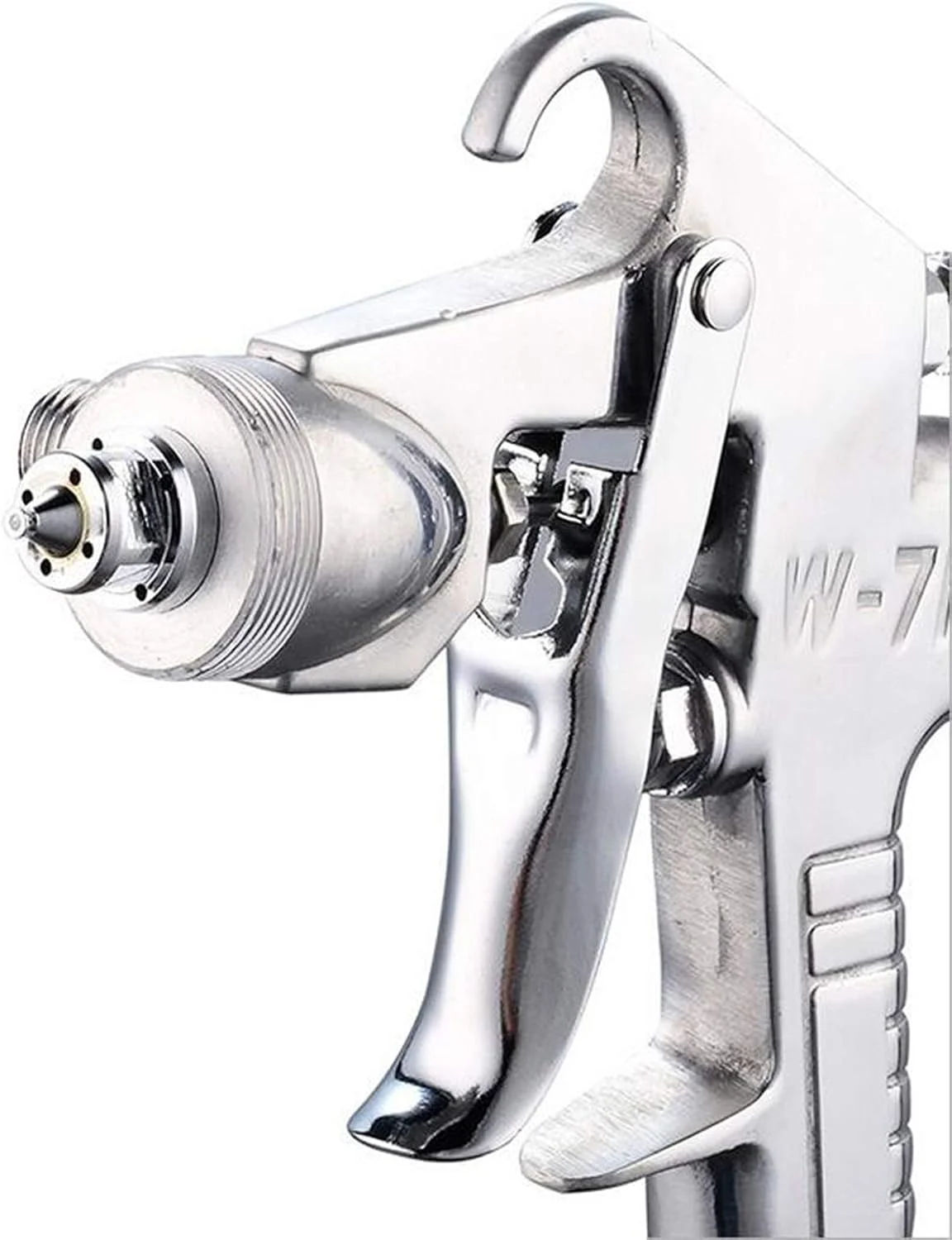 پیستوله رنگ پاش دبلیو-۷۱ حرفه ای HVLP برای رنگ آمیزی مبلمان، ابزار پاشش رنگ با مخزن ۴۰۰ میلی لیتری مناسب خودرو پیستوله رنگ پاش دبلیو-۷۱ حرفه ای HVLP برای رنگ آمیزی مبلمان، ابزار پاشش رنگ با مخزن ۴۰۰ میلی لیتری مناسب خودرو