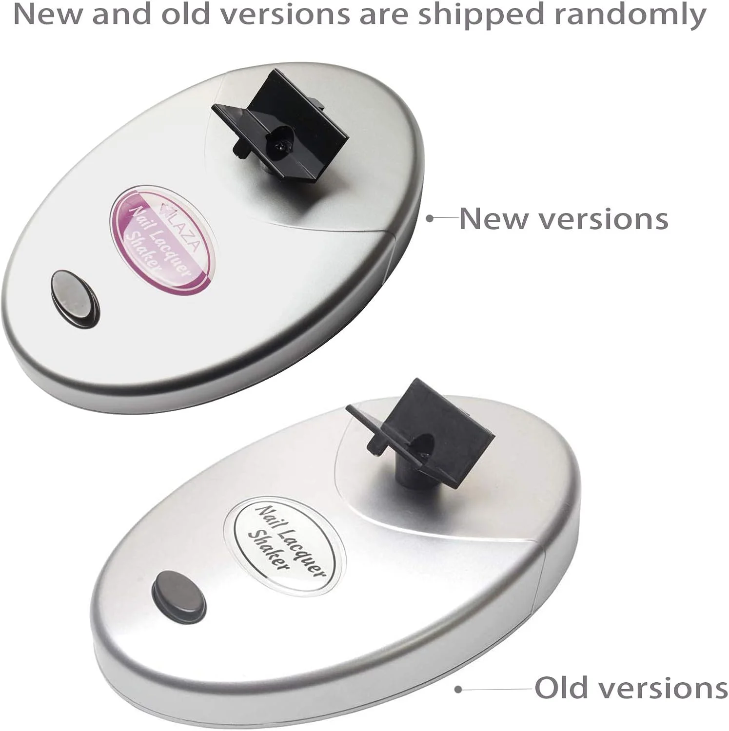 دستگاه لرزاننده لاک ناخن Laza، مناسب برای لاک ژل و برق ناخن، دستگاه لرزش قابل تنظیم برای بطری، ابزار لرزش یکنواخت برای هنر ناخن - نقره ای دستگاه لرزاننده لاک ناخن Laza، مناسب برای لاک ژل و برق ناخن، دستگاه لرزش قابل تنظیم برای بطری، ابزار لرزش یکنواخت برای هنر ناخن - نقره ای