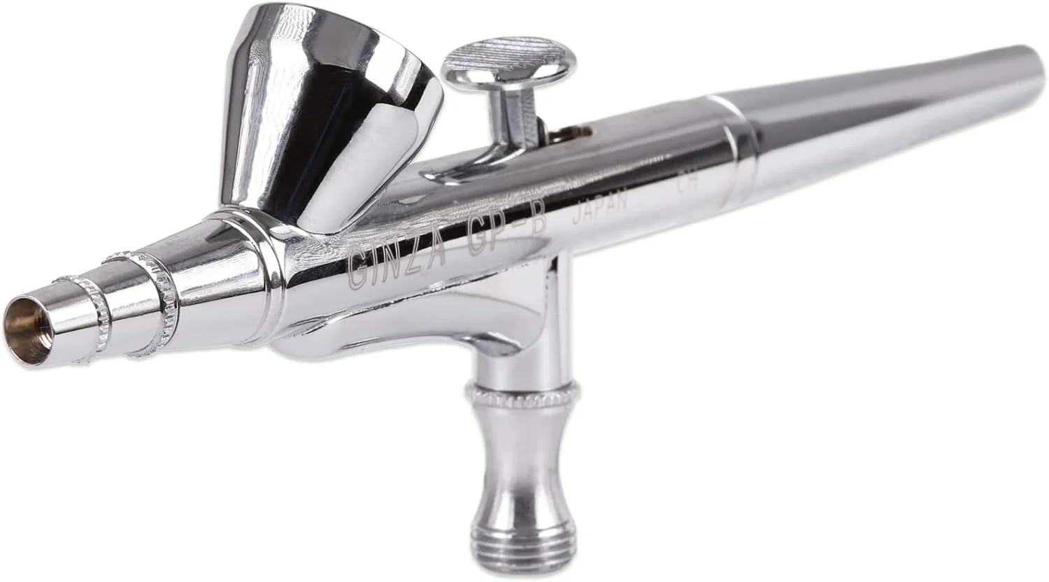 گان ایربراش دوال اکشن گینزا HP BR با مخزن کوچک گرانشی (مدل GP-B) ساخت ژاپن، مناسب برای طراحی ناخن، ایربراشینگ، برنزه کردن، تتو، اسپری بدن، نقاشی خودرو یا نقاشی هنری گان ایربراش دوال اکشن گینزا HP BR با مخزن کوچک گرانشی (مدل GP-B) ساخت ژاپن، مناسب برای طراحی ناخن، ایربراشینگ، برنزه کردن، تتو، اسپری بدن، نقاشی خودرو یا نقاشی هنری