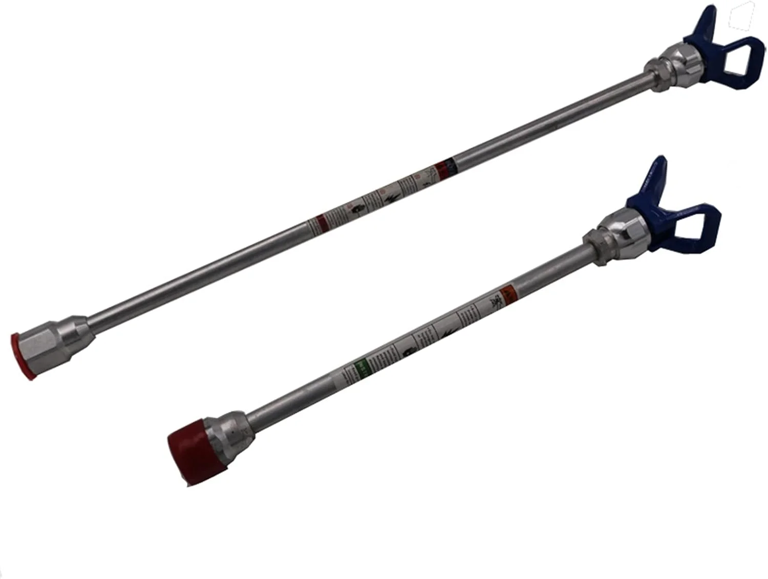 میله افزایش طول پیستوله ایربراش 7/8 اینچ 30 سانتی متر / 50 سانتی متر، میله افزایش طول پیستوله رنگ پاش بدون هوا، مناسب برای گراکو تیتان واگنر برای هنر ناخن موقت، سرگرمی خودرو (مجموعه 5 عددی)