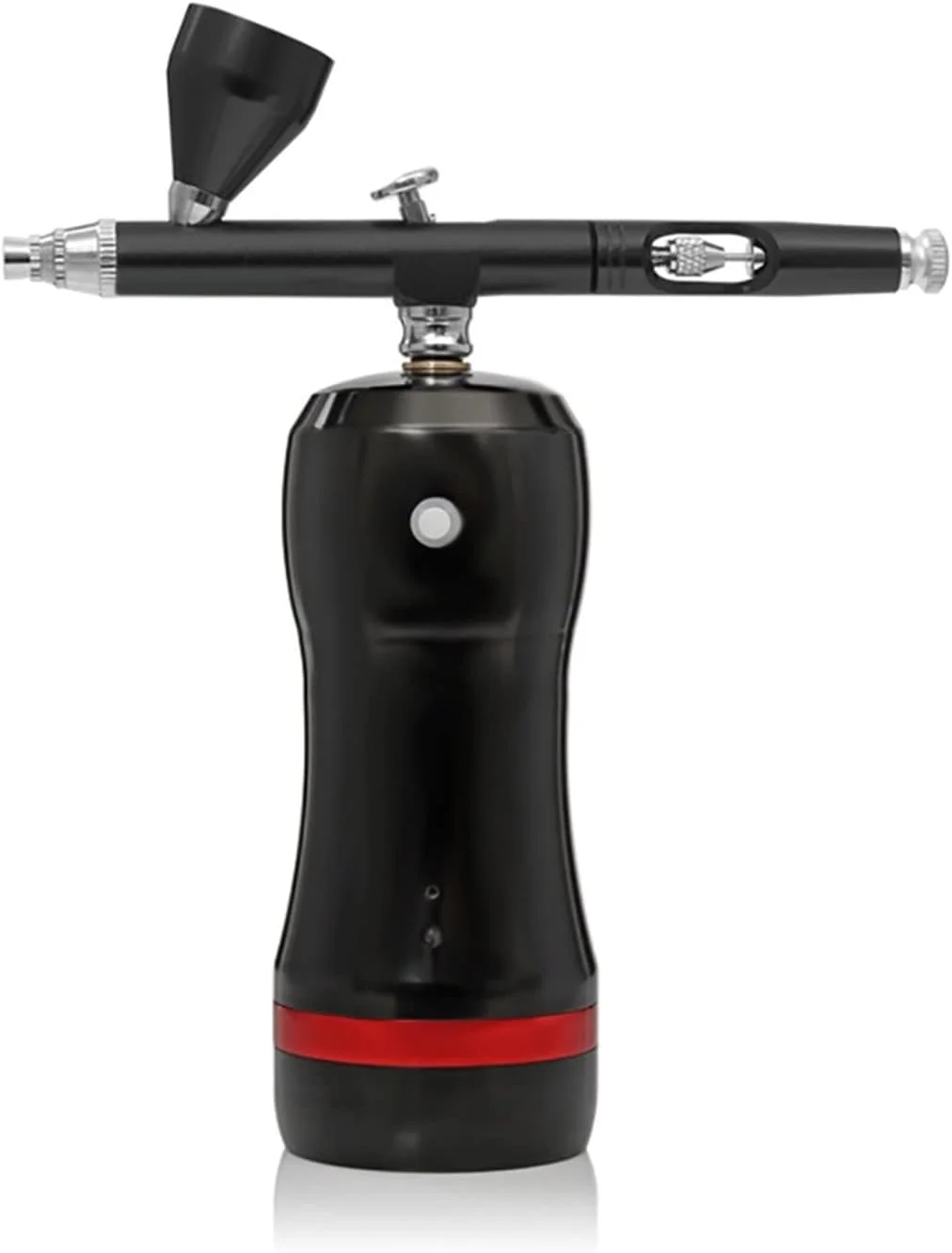 پیستوله رنگ پاش ایربراش با کمپرسور شارژی بی سیم مناسب خودرو، ابزار هنری (خاکستری روشن) پیستوله رنگ پاش ایربراش با کمپرسور شارژی بی سیم مناسب خودرو، ابزار هنری (خاکستری روشن)