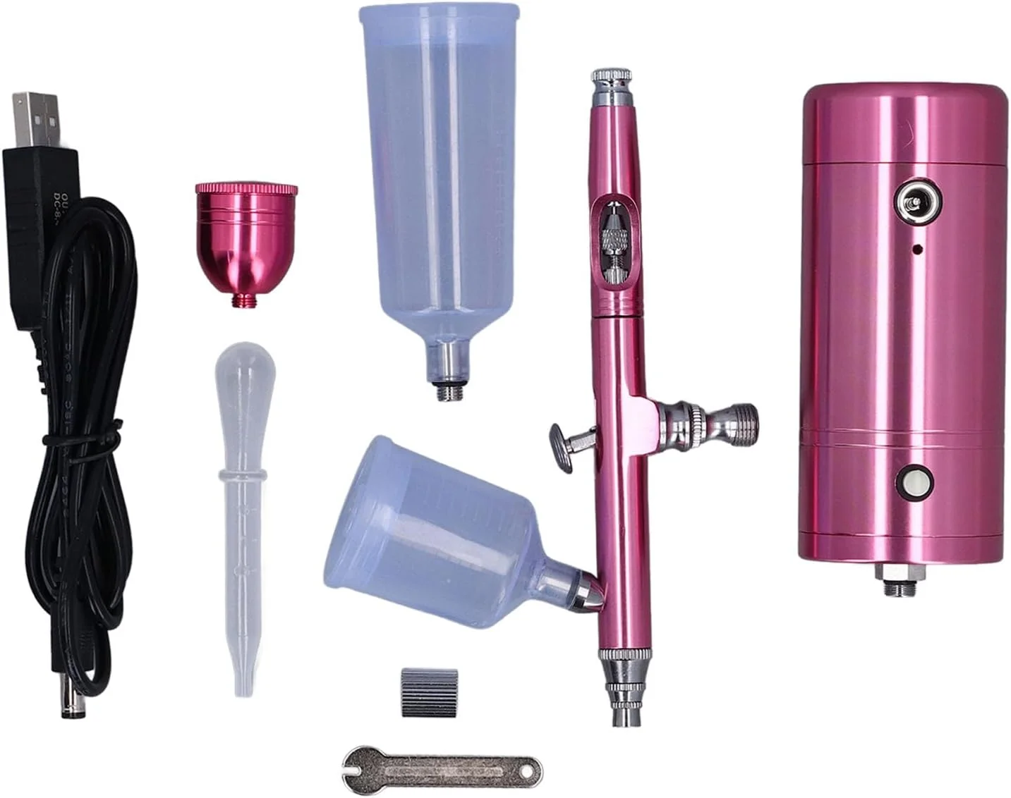 کیت ایربراش، ایربراش شارژی، ست تفنگ اسپری، ایربراش نقاشی هنری، کمپرسور تزئین کیک آرایشی